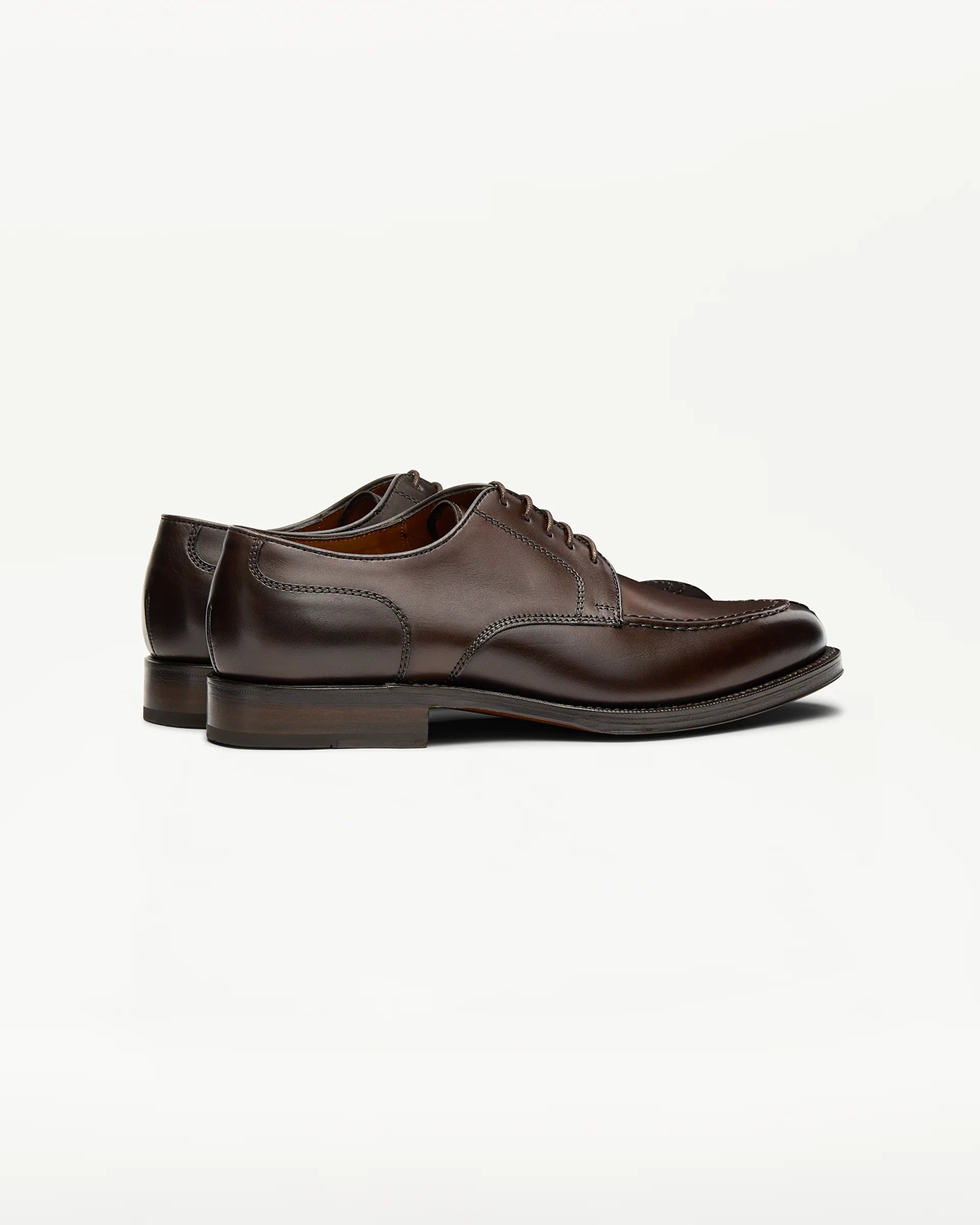 LOTTUSSE Derby Mocasín Premium PIEL MOCA: brun skor för herr