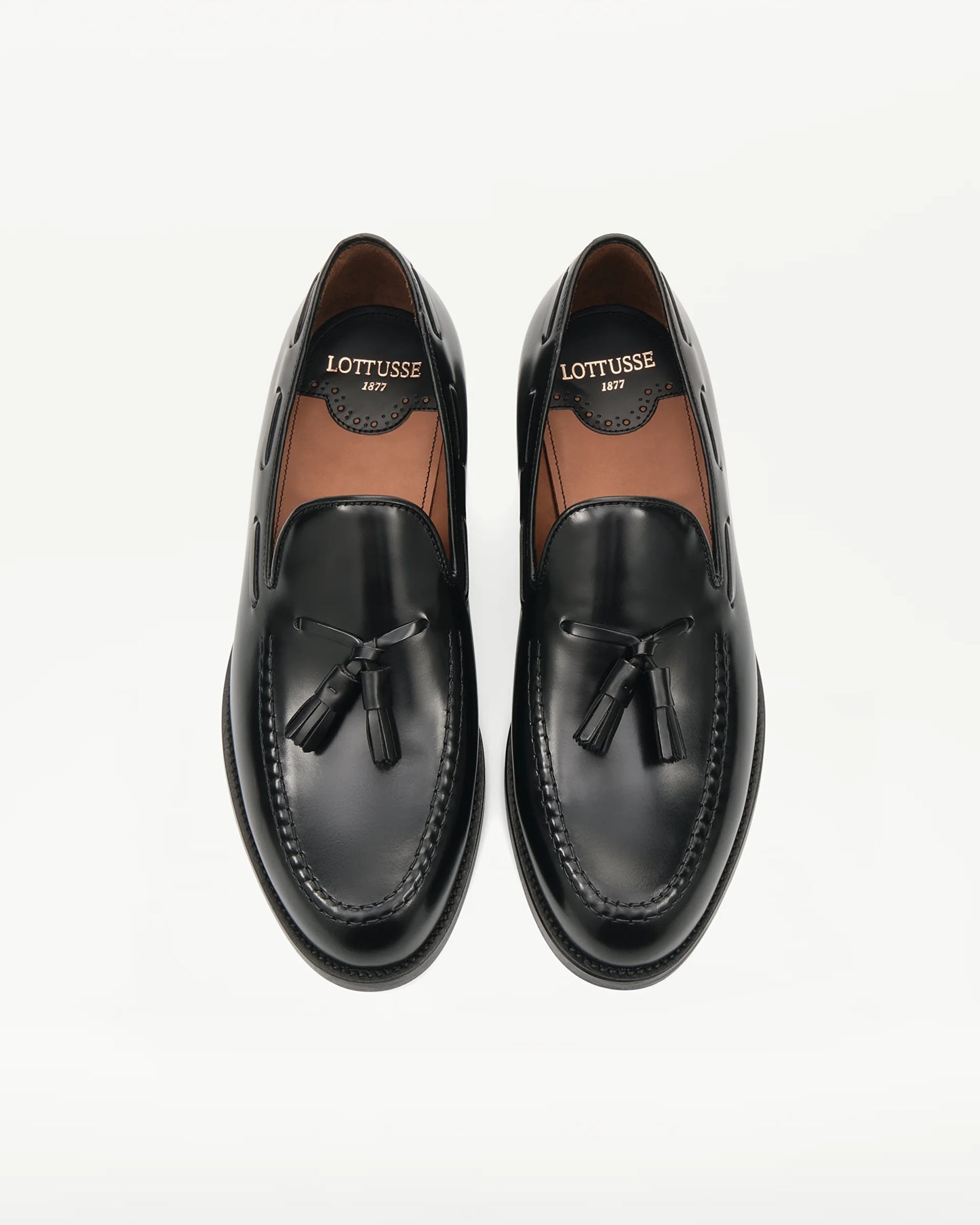 LOTTUSSE | MOCASINS | HOME | MOCASÍN BORLES CLASS PELL NEGRE | NEGRE