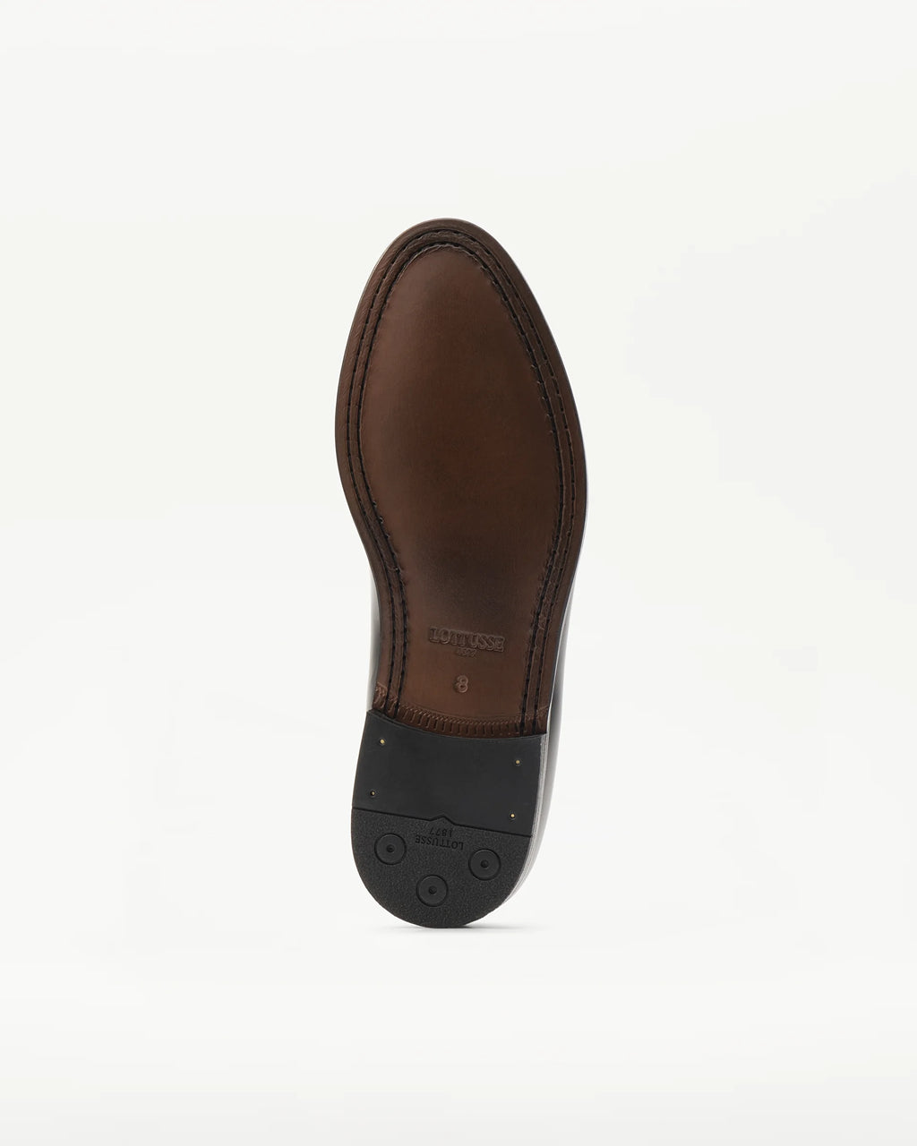 LOTTUSSE | LOAFERS | MEN'S | CLASS LEATHER TASSEL LOAFERS BLACK | BLACK