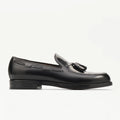 LOTTUSSE | LOAFERS | MEN'S | CLASS LEATHER TASSEL LOAFERS BLACK | BLACK