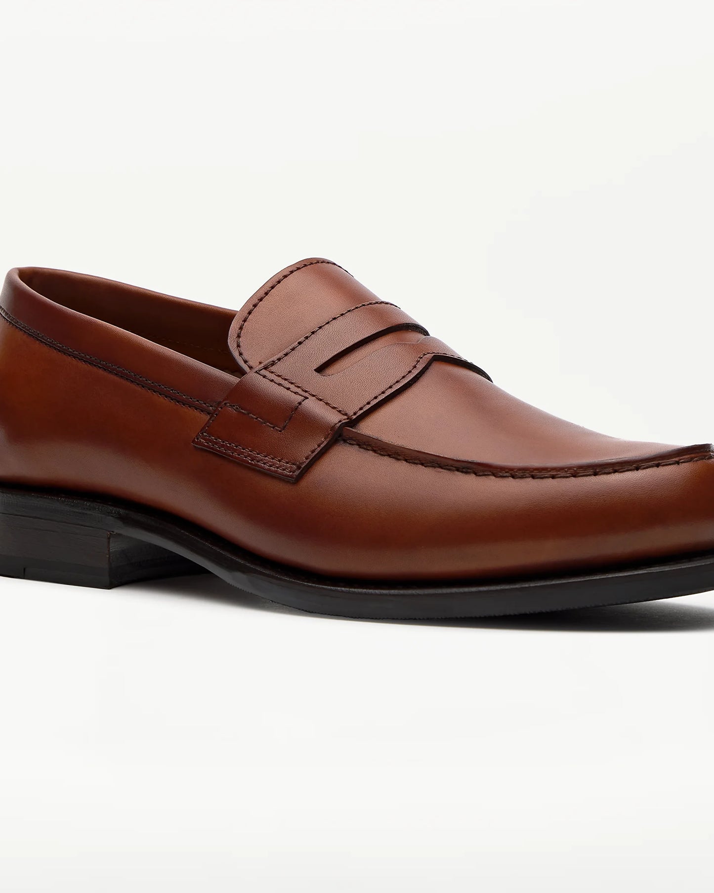 LOTTUSSE | SABATES DE VESTIR | HOME | MOCASINS DE BOVÍ ANILINA CRUST MARRÓ | MARRÓ