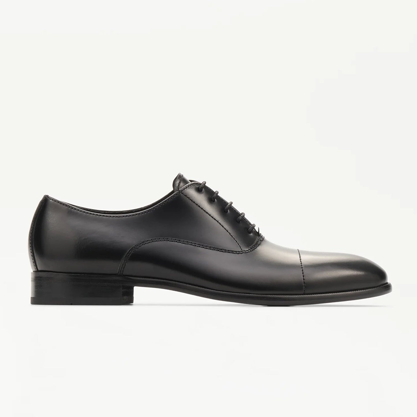 LOTTUSSE | ZAPATOS DE VESTIR | HOMBRE | OXFORD PUNTERA RECTA REGENT PIEL NEGRO | NEGRO