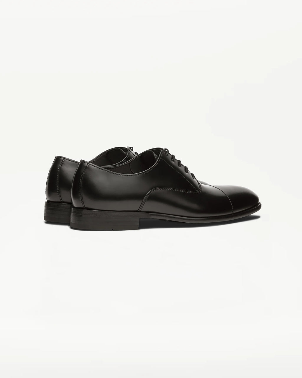 LOTTUSSE | DRESS SHOES | MEN | OXFORD STRAIGHT TOE REGENT LEATHER BLACK | BLACK
