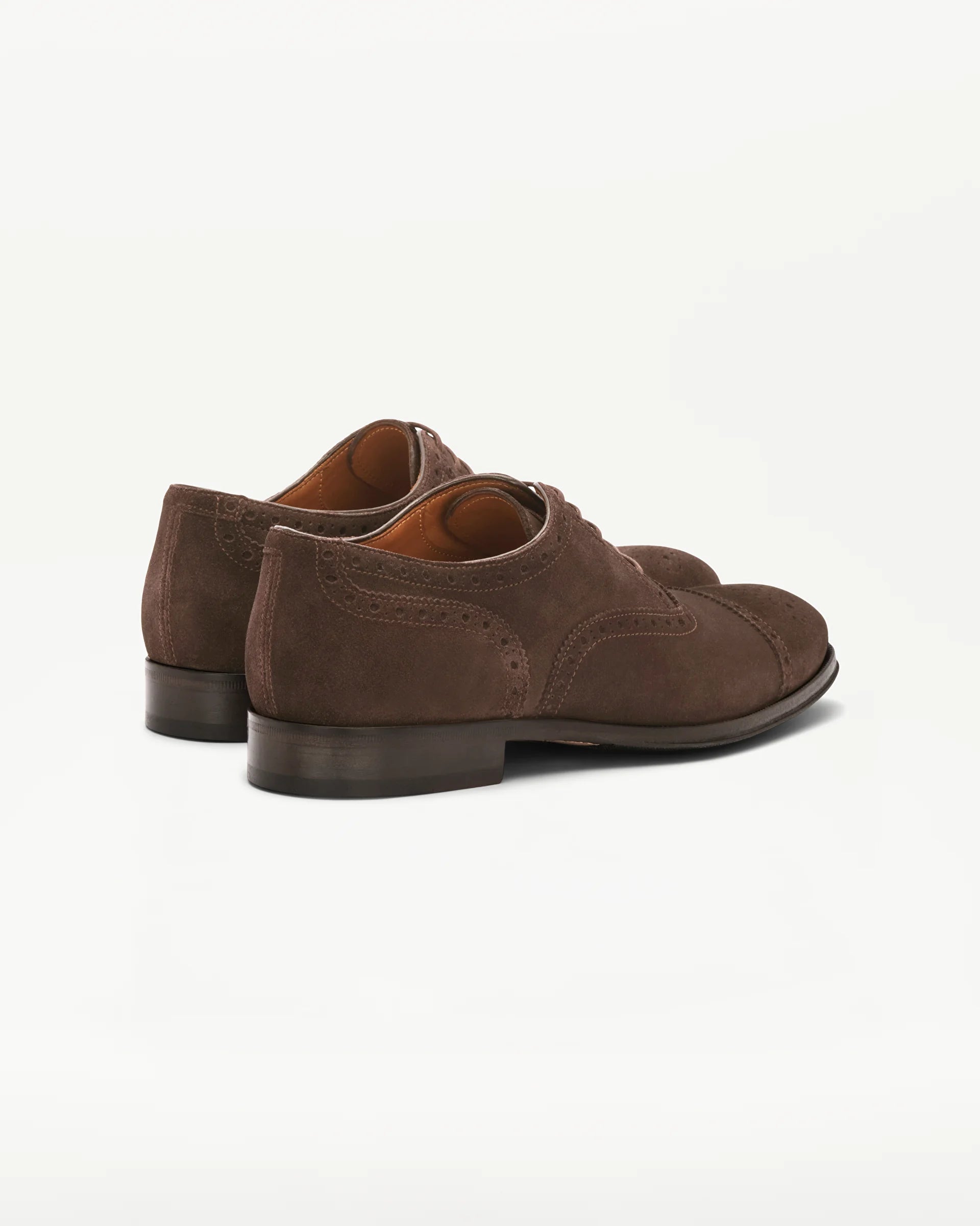 LOTTUSSE | ZAPATOS DE VESTIR | HOMBRE | OXFORD PUNTERA RECTA LENOX PIEL MOCA | MARRÓN