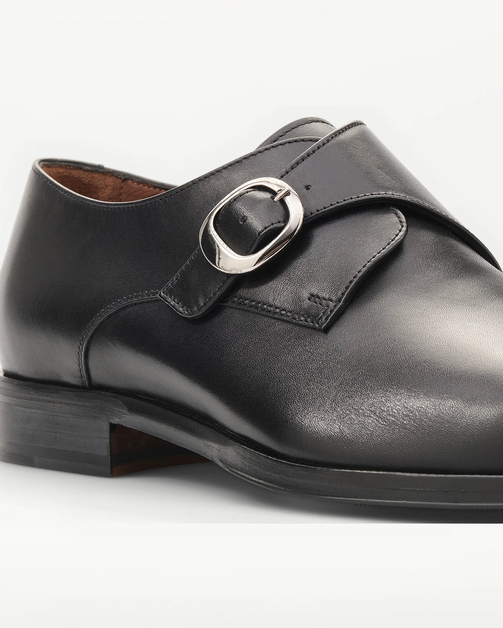 LOTTUSSE Zapatos Hebilla Lenox PIEL Negro: svart skor för herr