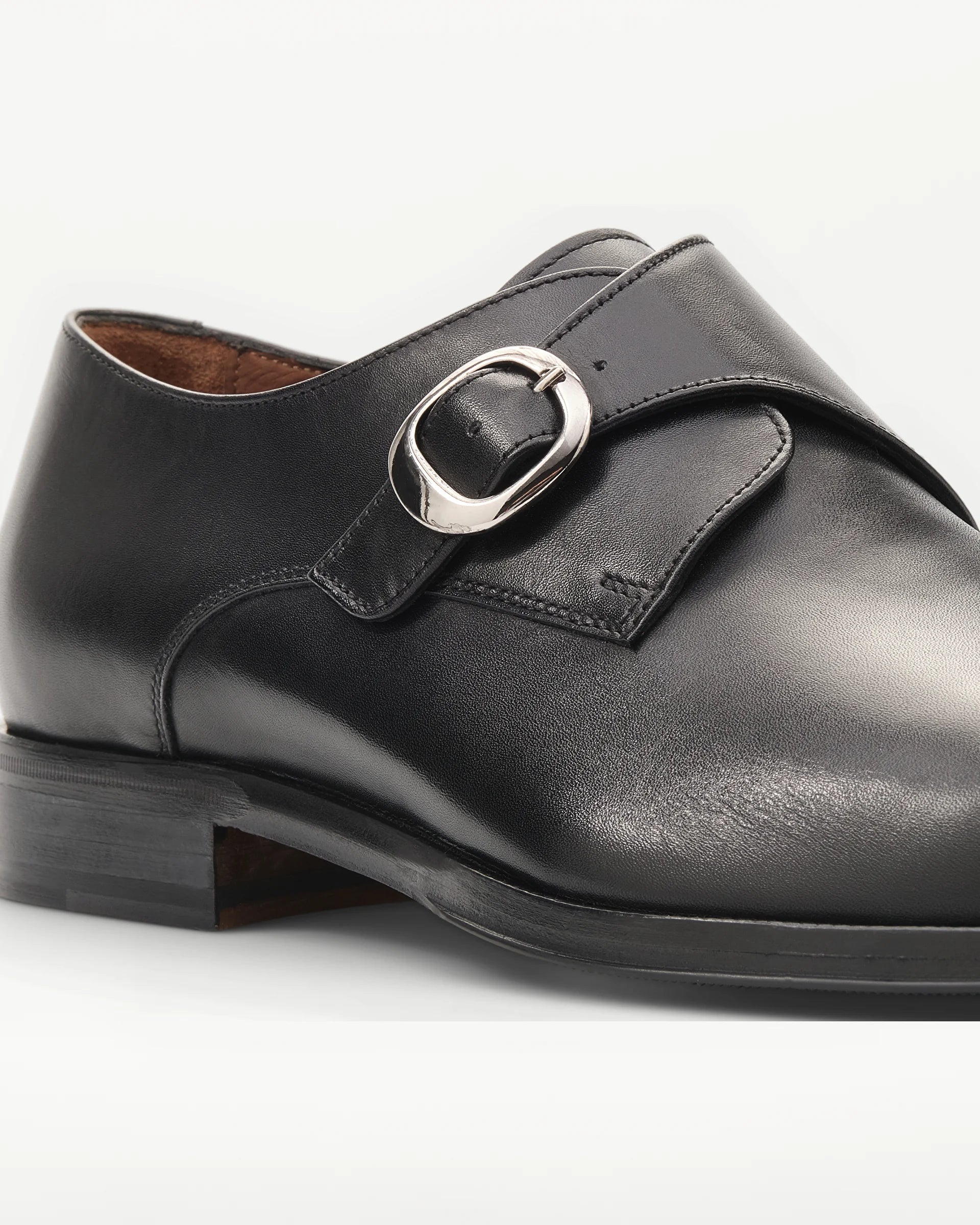 LOTTUSSE Zapatos Hebilla Lenox PIEL Negro: svart skor för herr
