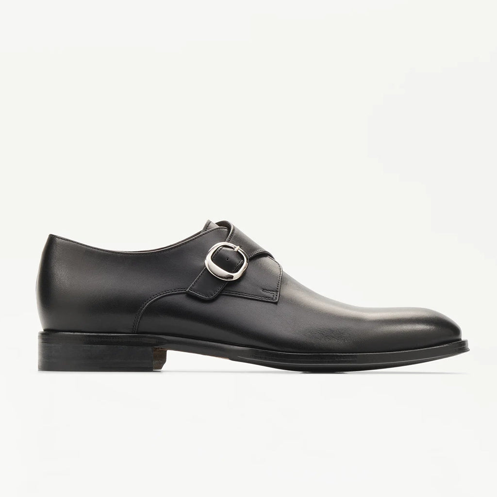 LOTTUSSE Zapatos Hebilla Lenox PIEL Negro: svart skor för herr
