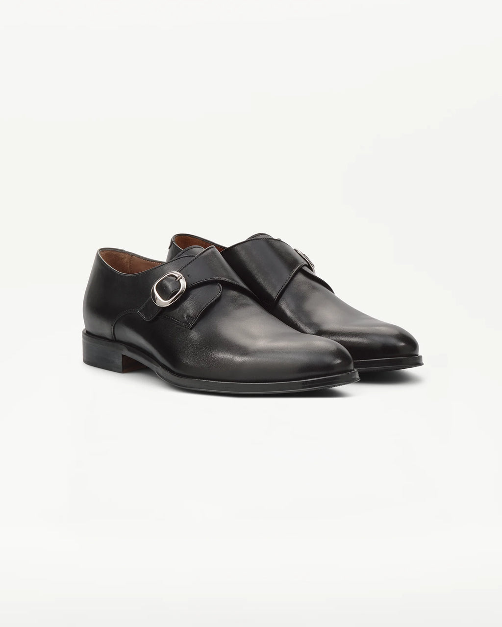 LOTTUSSE Zapatos Hebilla Lenox PIEL Negro: svart skor för herr