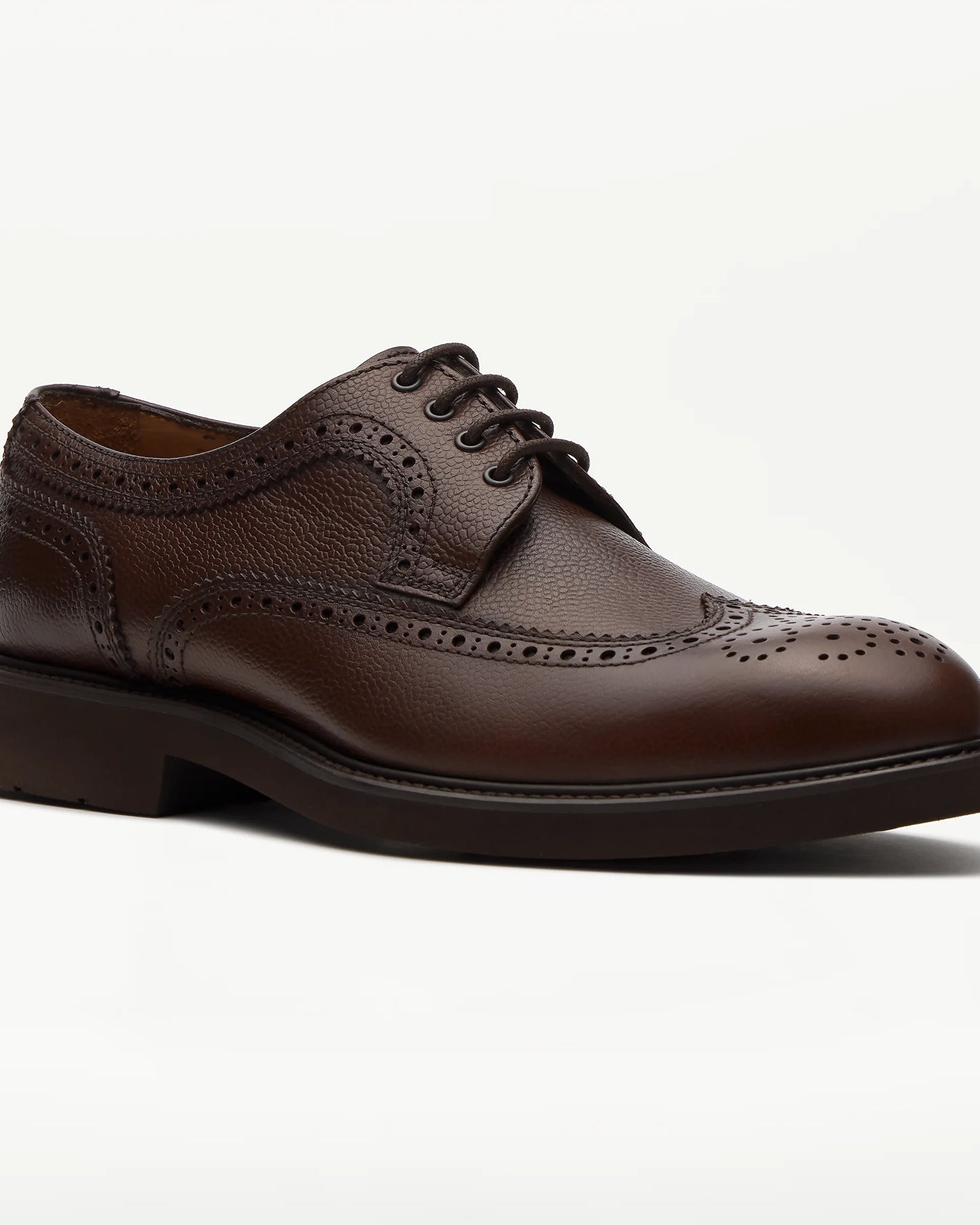 LOTTUSSE | DRESS SHOES | MEN | BALTIMORE DERBY MOCHA | BROWN