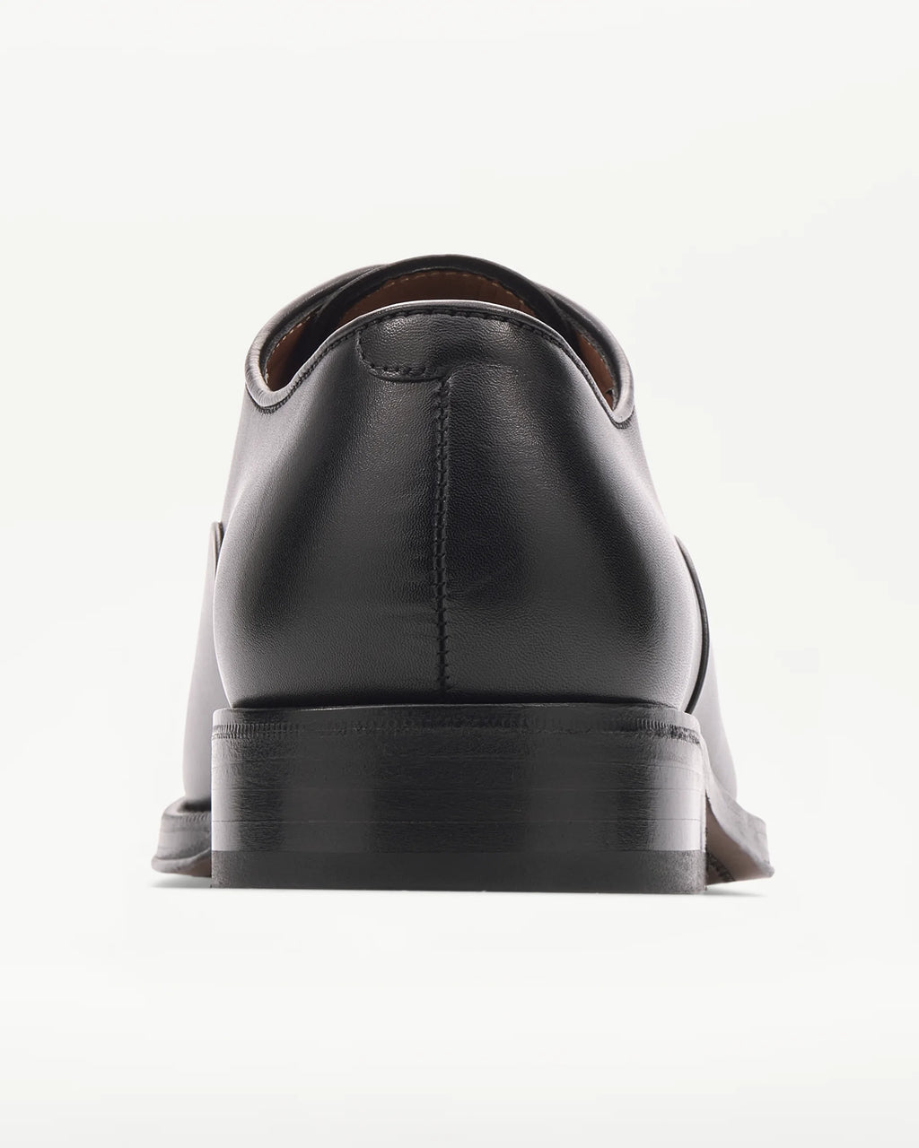 LOTTUSSE Oxford Puntera Recta Premium PIEL Negro: أسود أحذية للرجال