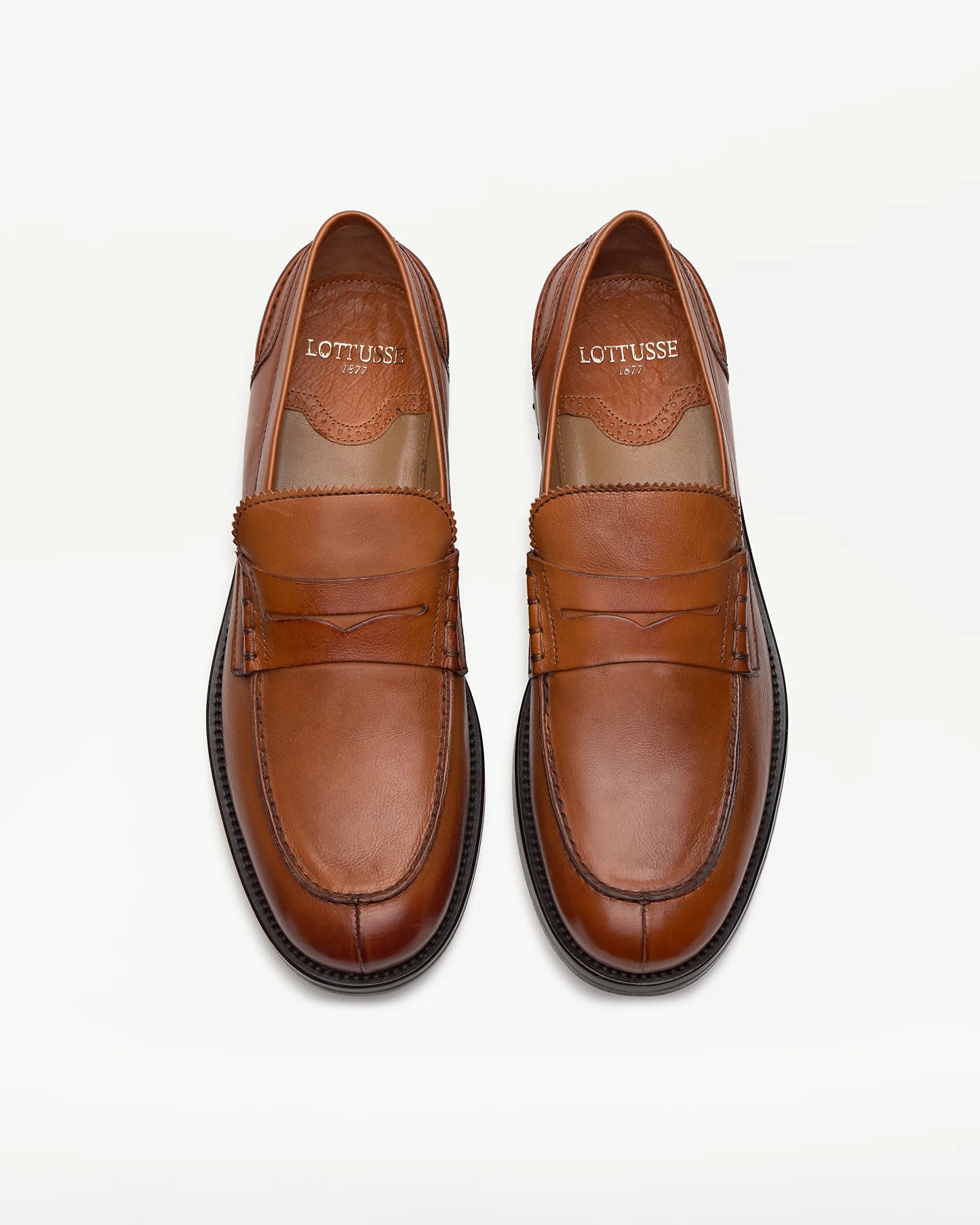 LOTTUSSE | MOCASINS | HOME | MOCASÍN BANDA ORWELL PELL MARRÓ | MARRÓ