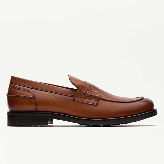 LOTTUSSE | MOCASINS | HOME | MOCASÍN BANDA ORWELL PELL MARRÓ | MARRÓ