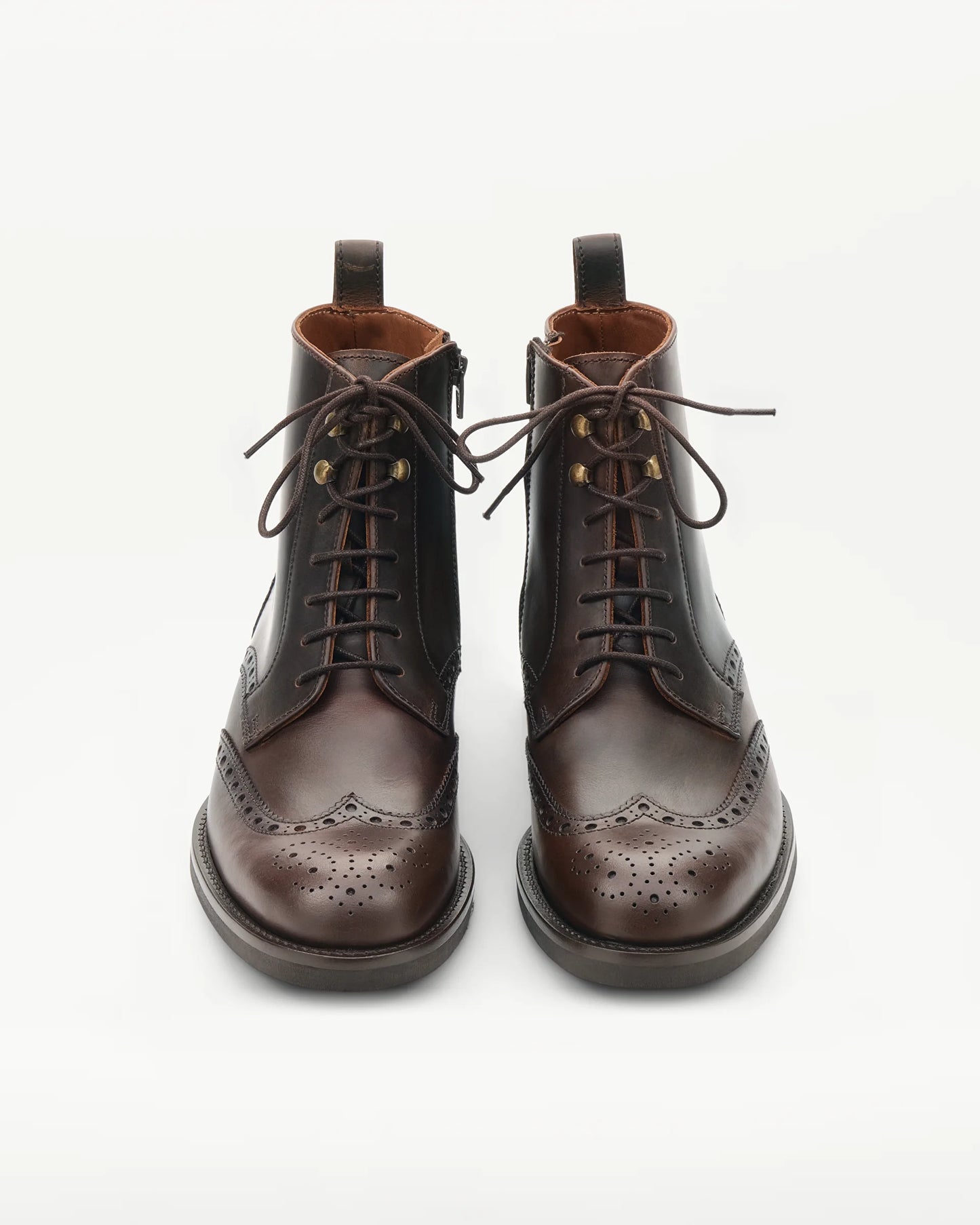 LOTTUSSE | BOTINS | HOME | BOTINS CREMALLERA CHELSEA PELL MARRÓ | MARRÓ