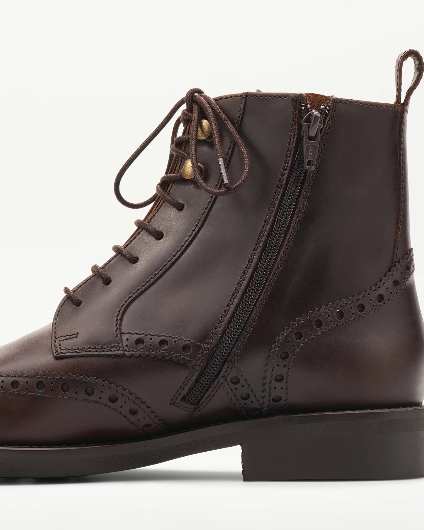 LOTTUSSE | BOTINS | HOME | BOTINS CREMALLERA CHELSEA PELL MARRÓ | MARRÓ