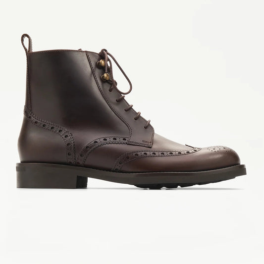 LOTTUSSE | BOTINS | HOME | BOTINS CREMALLERA CHELSEA PELL MARRÓ | MARRÓ