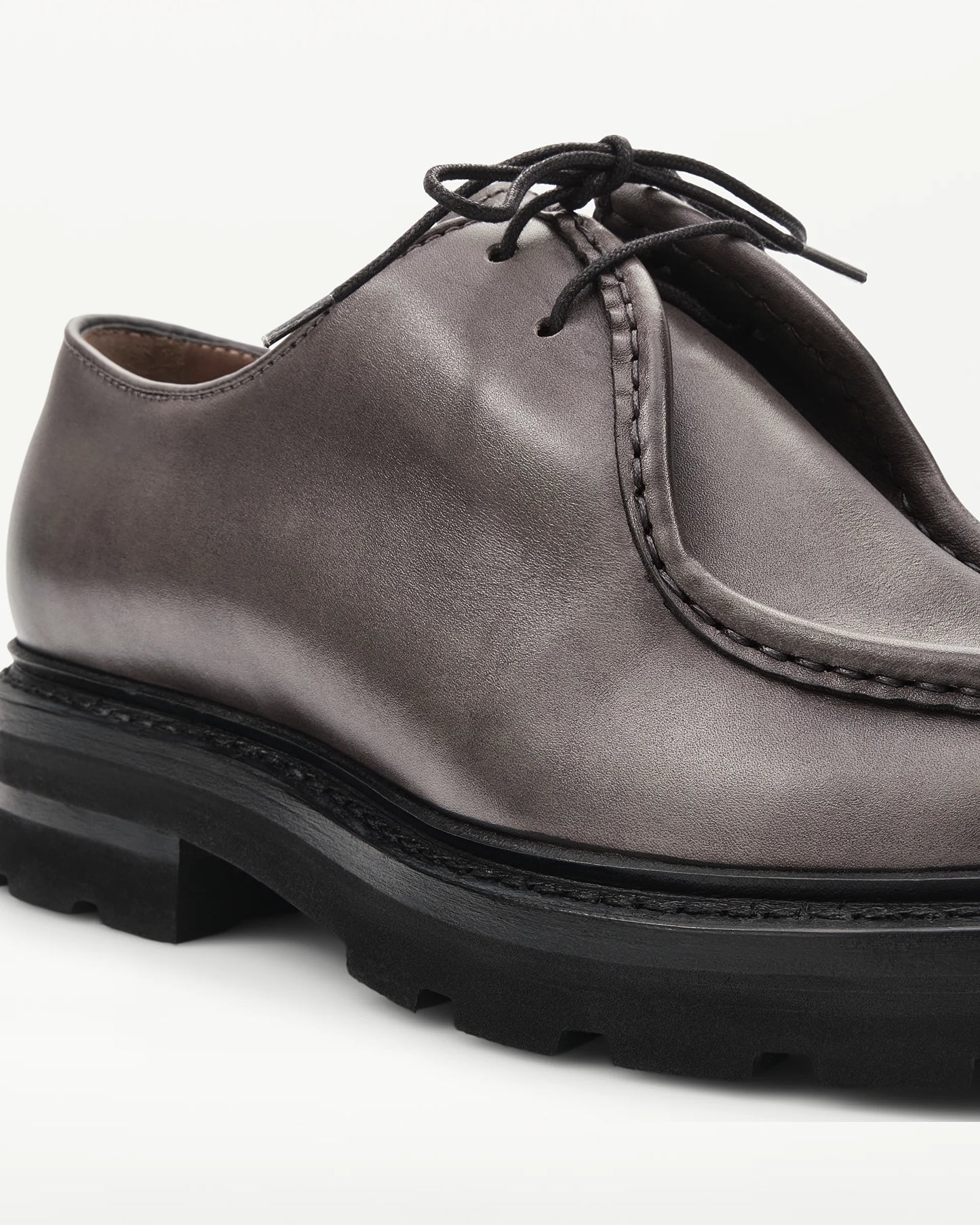 LOTTUSSE | MOCASIN | HOME | DERBY MOCASIN MURPHY PLOM | GRIS