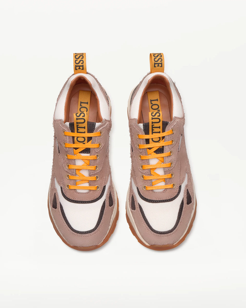 LOTTUSSE | SNEAKERS DE VESTIR | HOME | SNEAKERS CORDONS OSAKA PELL TOPO | MARRÓ