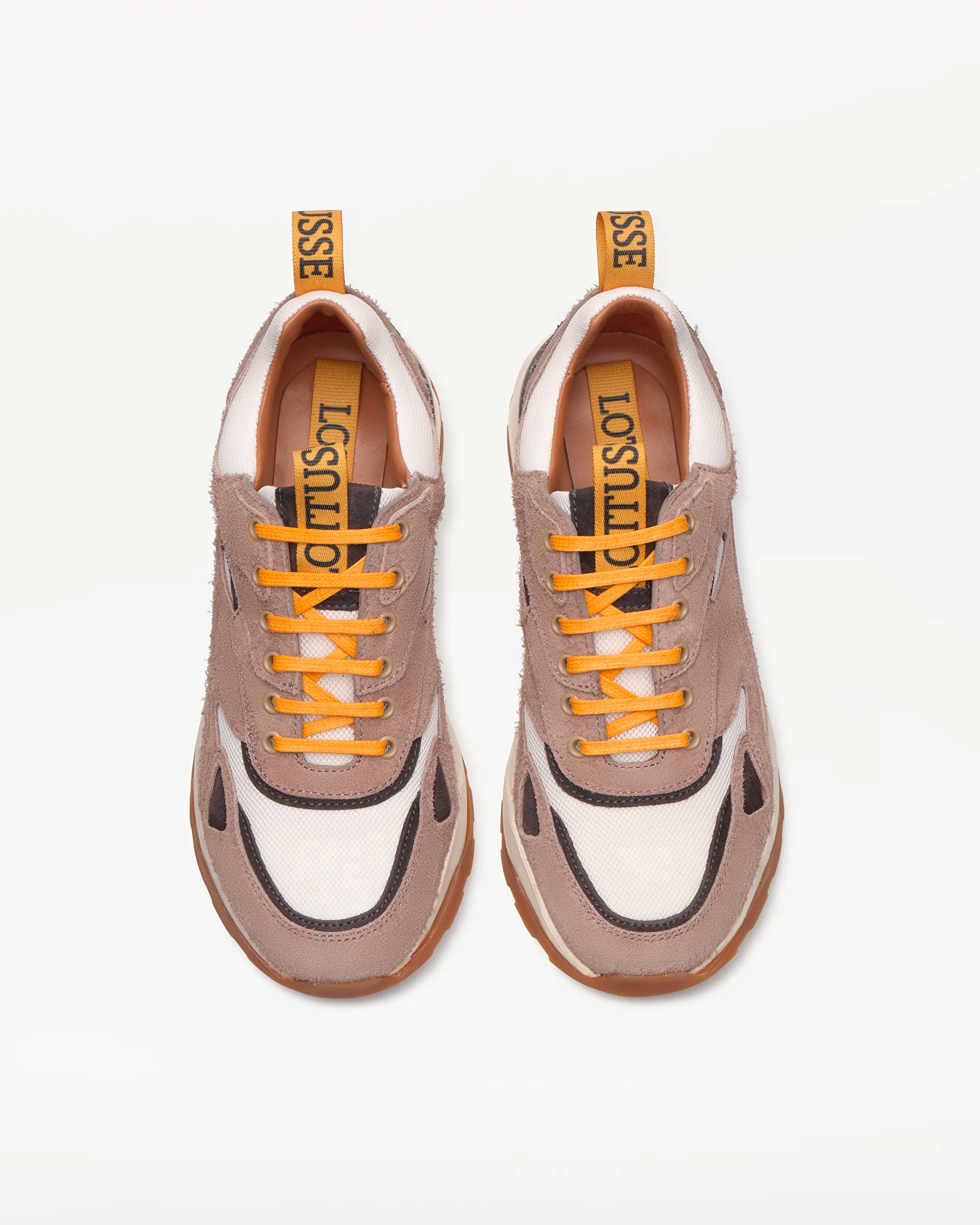 LOTTUSSE | SNEAKERS DE VESTIR | HOME | SNEAKERS CORDONS OSAKA PELL TOPO | MARRÓ