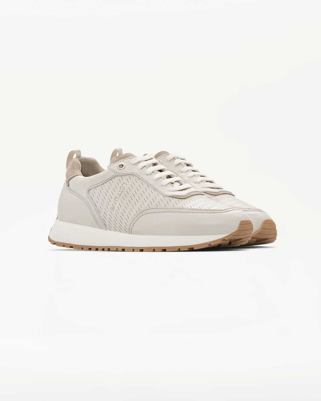 LOTTUSSE LL07846 Vison: beige sneakers til mænd