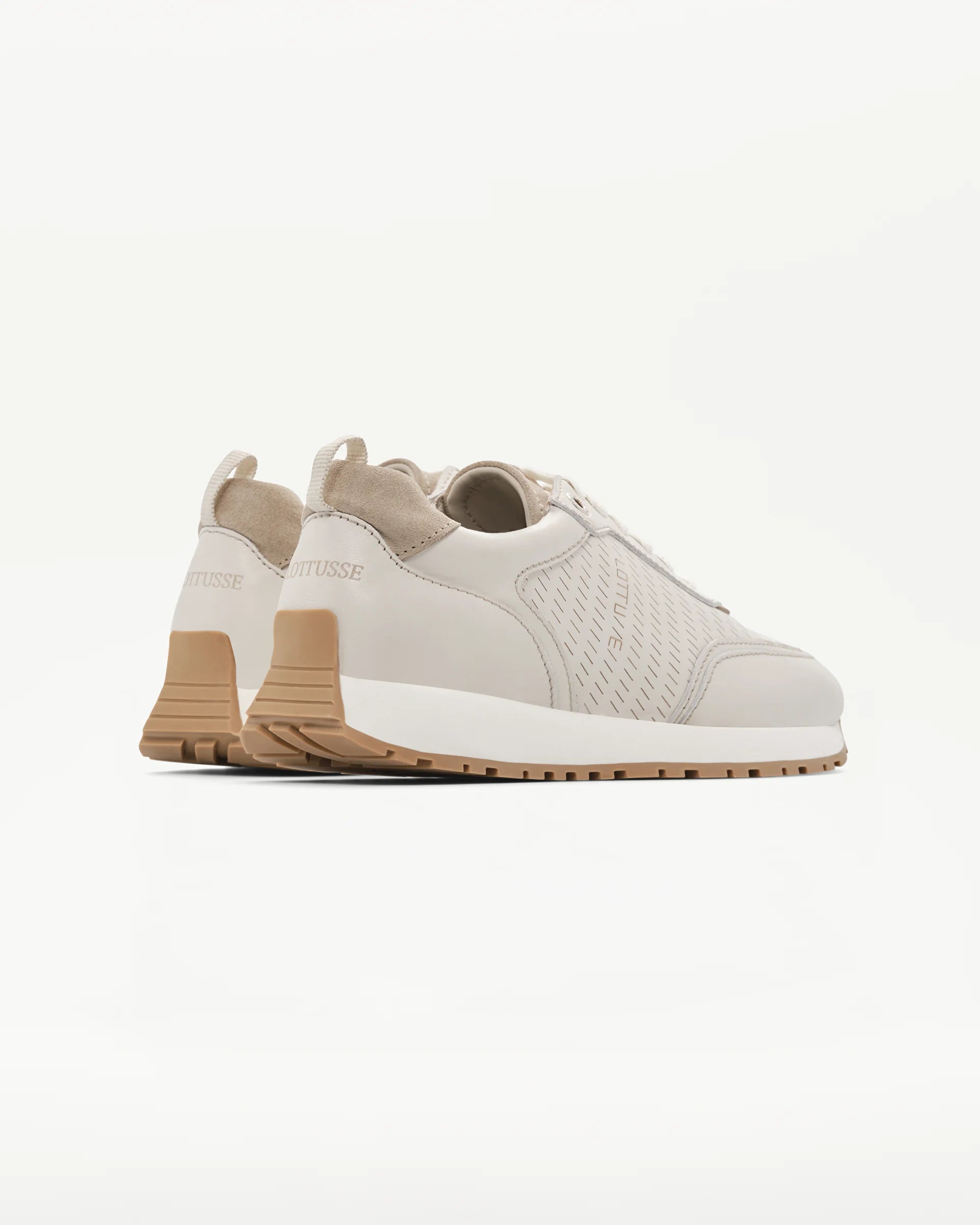 LOTTUSSE LL07846 Vison: beige sneakers til mænd