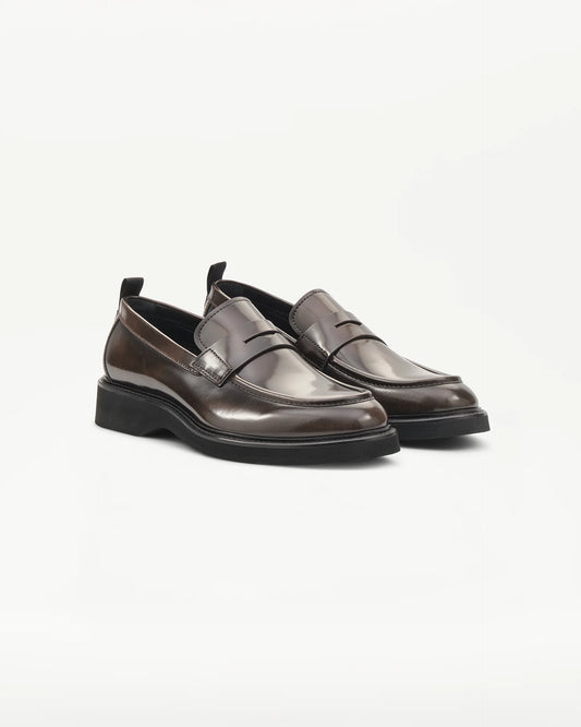 LOTTUSSE | ZAPATOS DE VESTIR | HOMBRE | MOCASINES LUCA TOPO | MARRÓN