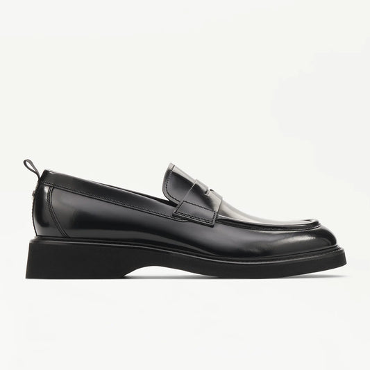 LOTTUSSE | ZAPATOS DE VESTIR | HOMBRE | MOCASINES LUCA NEGRO | NEGRO