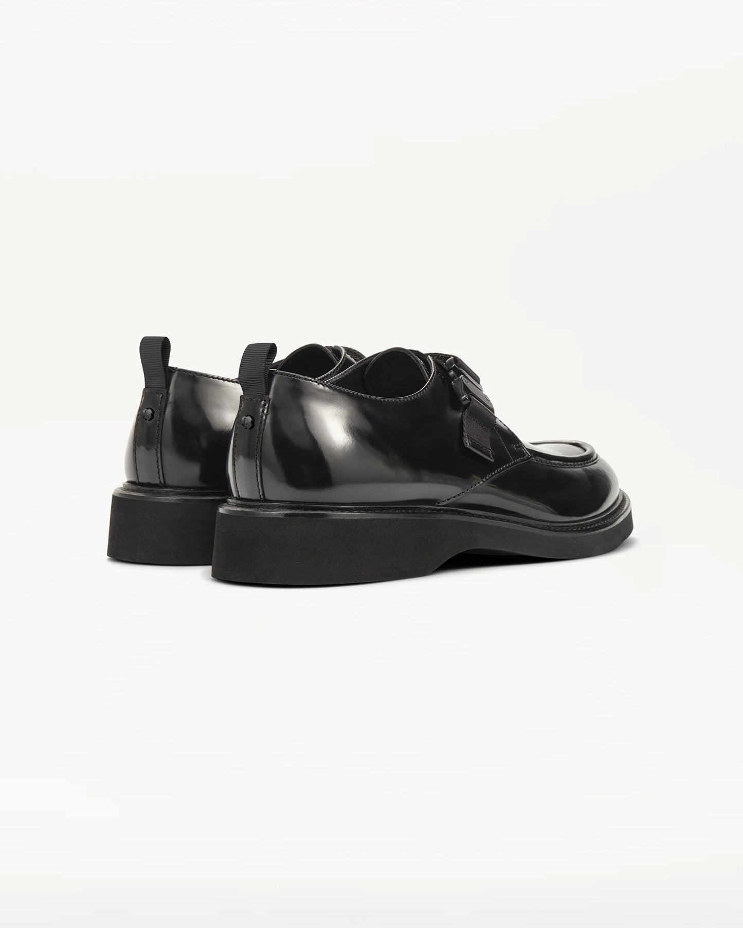 LOTTUSSE | ZAPATOS DE VESTIR | HOMBRE | MONKS LUCA NEGRO | NEGRO