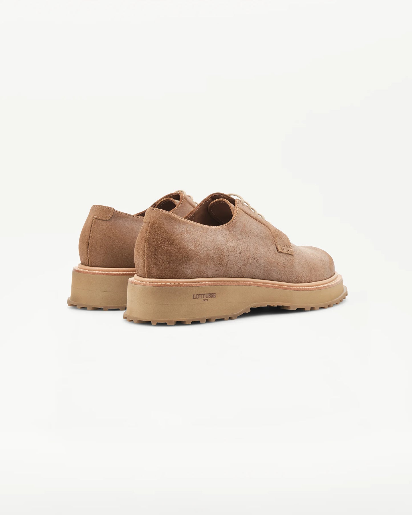 LOTTUSSE | ZAPATOS DERBY | HOMBRE | DERBY MADISON NATURAL | BEIGE