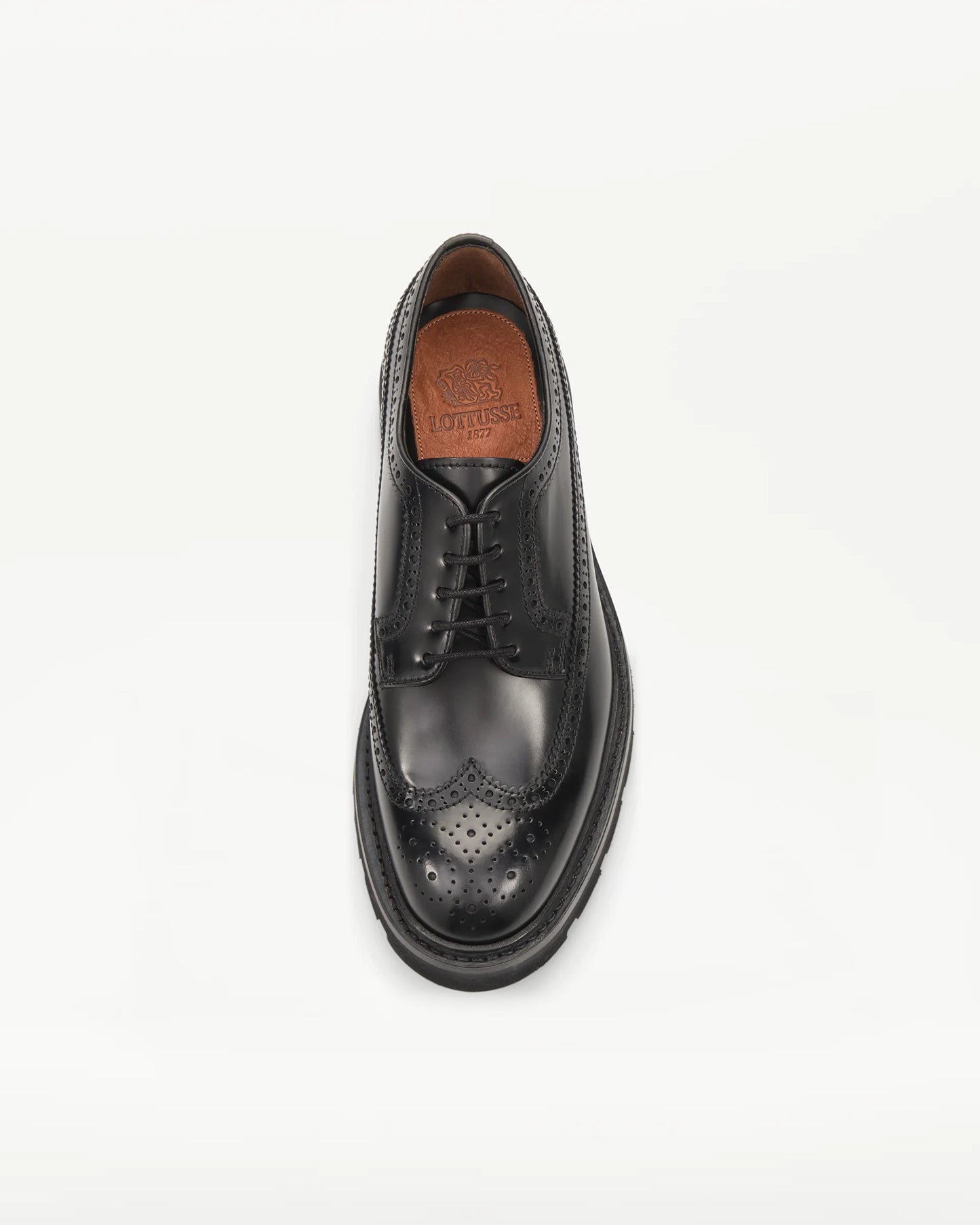 LOTTUSSE | ZAPATOS DERBY | HOMBRE | DERBY WESTON NEGRO | NEGRO