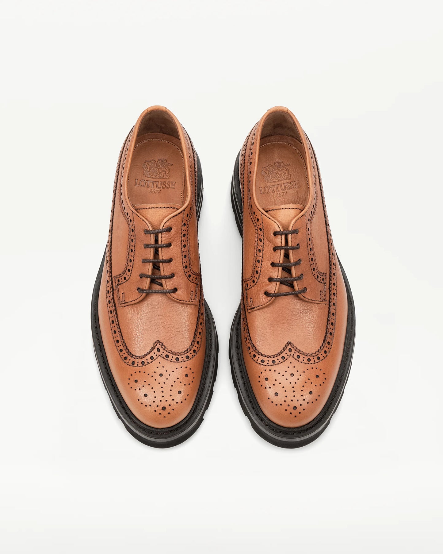 LOTTUSSE | ZAPATOS DERBY | HOMBRE | DERBY WESTON MARRÓN | MARRÓN