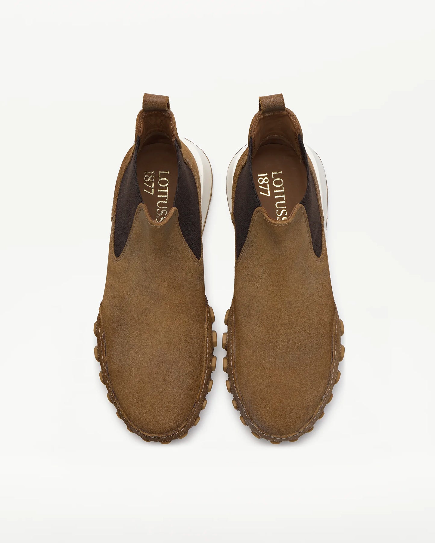 LOTTUSSE | SNEAKERS DE VESTIR | HOMBRE | SNEAKERS NAUTA MARRÓN | MARRÓN