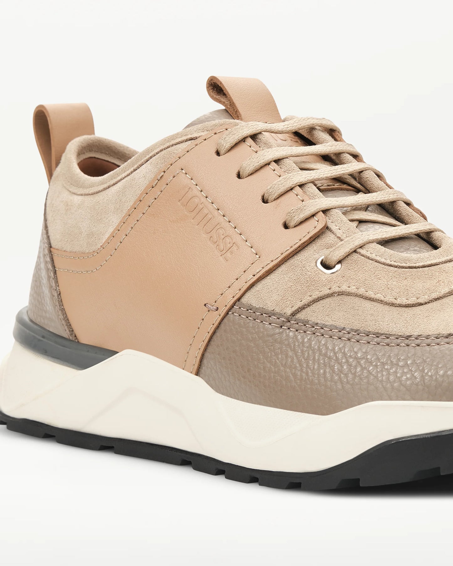 LOTTUSSE | SNEAKERS DE VESTIR | HOMBRE | SNEAKERS OSAKA TOPO | MARRÓN