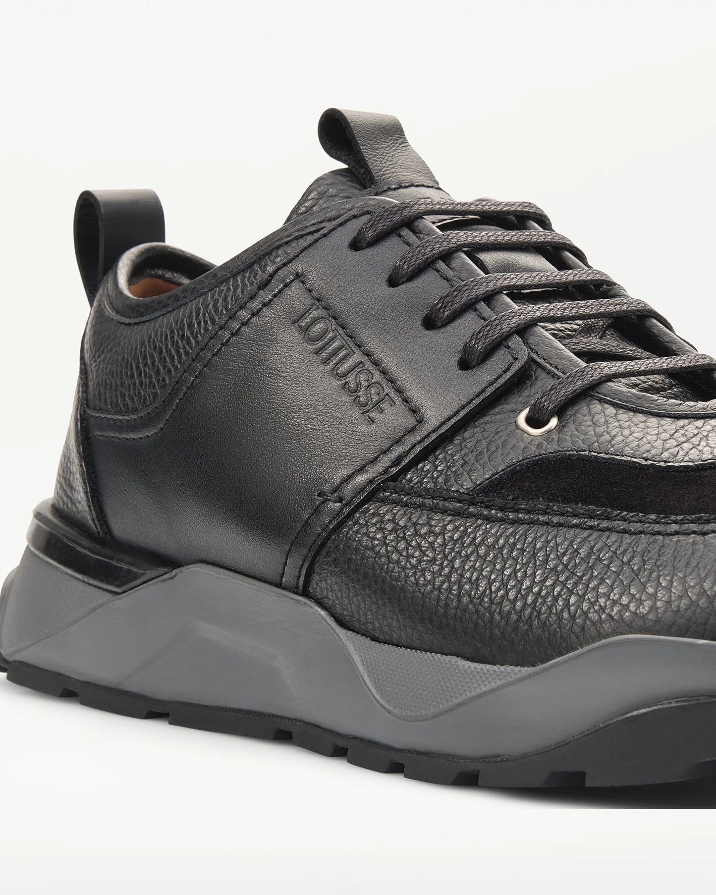 LOTTUSSE | ZAPATOS DE VESTIR | HOMBRE | SNEAKERS OSAKA NEGRO | NEGRO