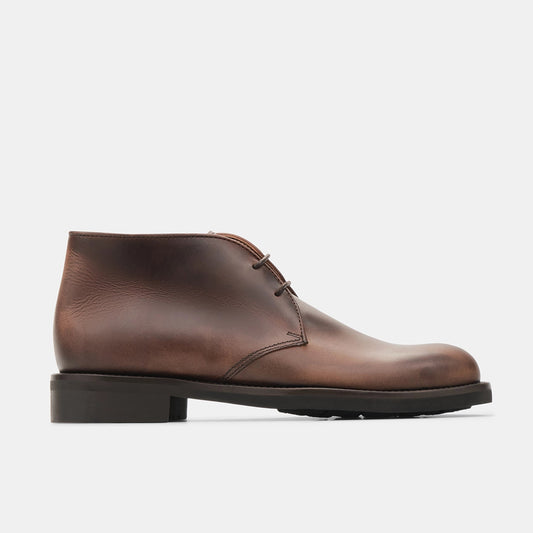 LOTTUSSE | BOTINES | HOMBRE | CHELSEA BROWN | MARRÓN