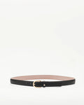 LOTTUSSE | BELTS | WOMEN | BLACK LEATHER Ghent Belt | BLACK