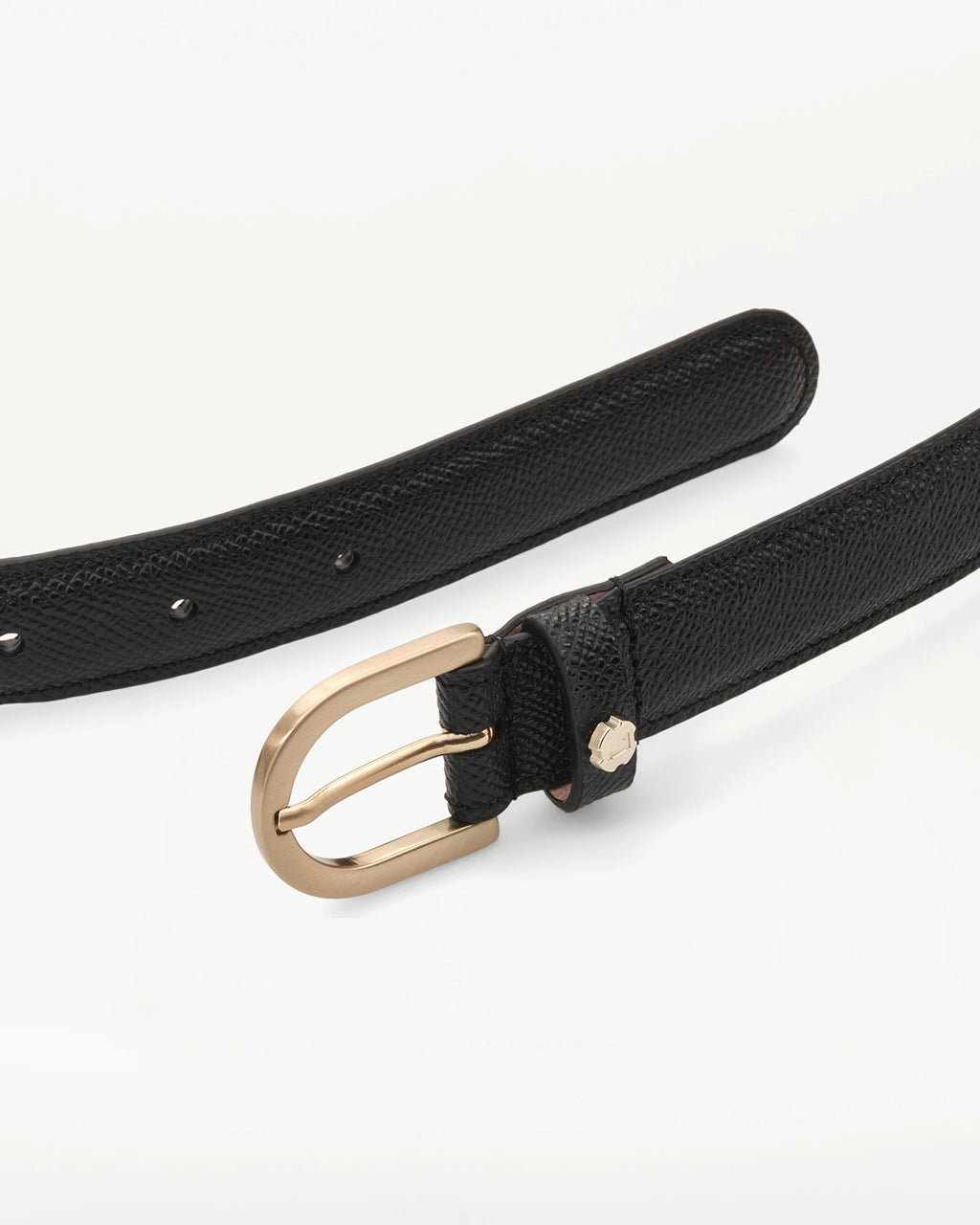 LOTTUSSE | BELTS | WOMEN | BLACK LEATHER Ghent Belt | BLACK