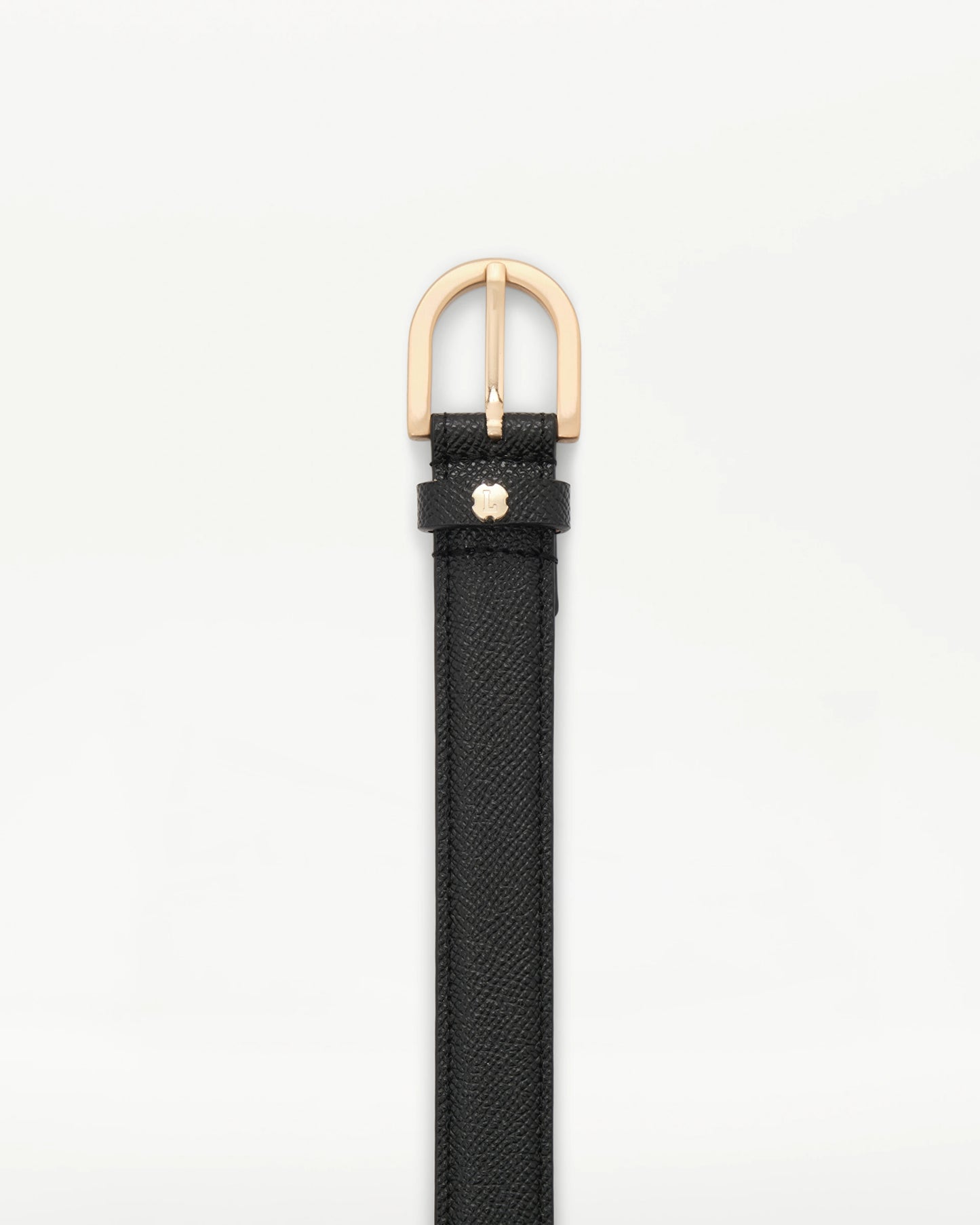 LOTTUSSE | CINTURONES | MUJER | CINTURÓN GANTE PIEL NEGRO | NEGRO