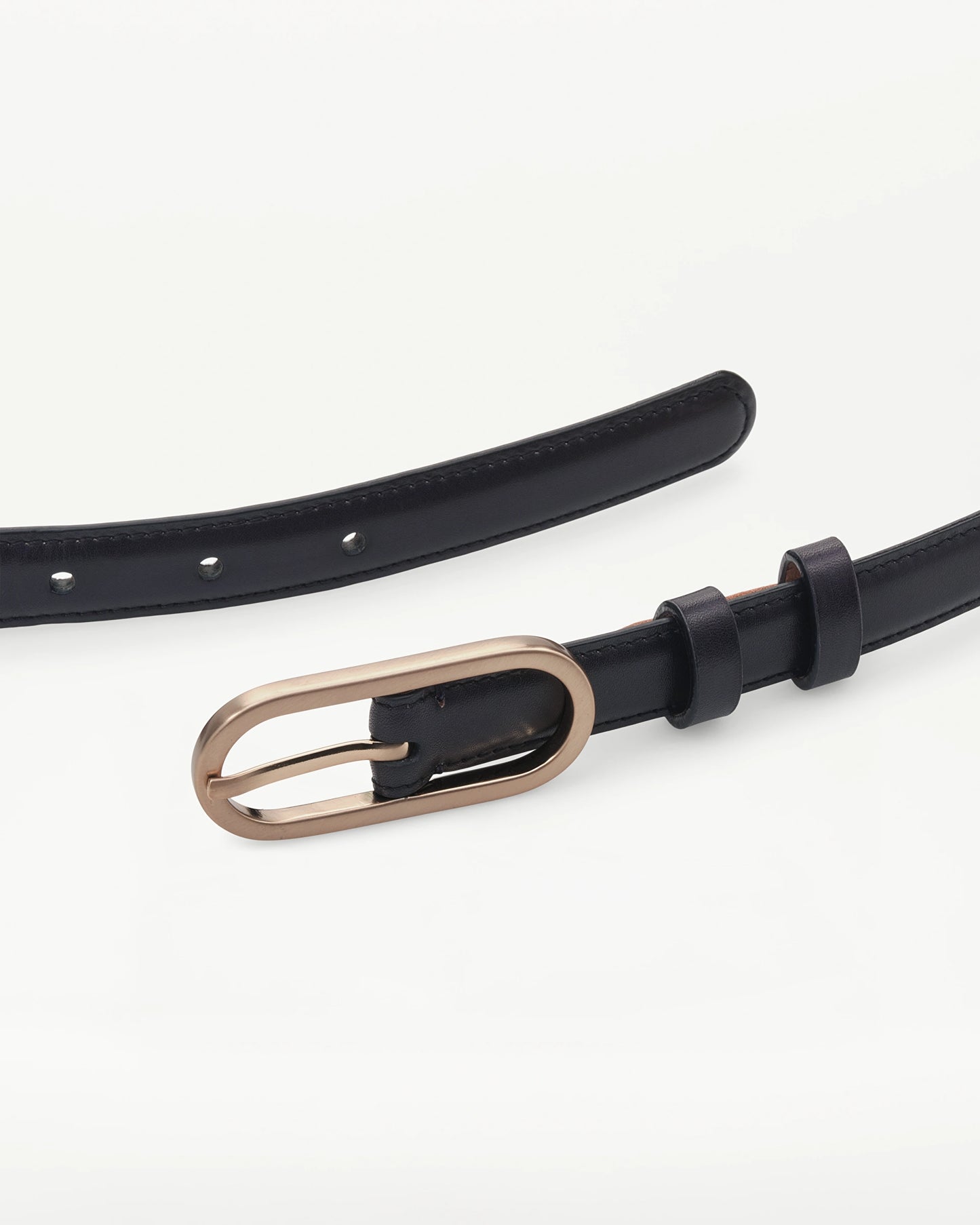 LOTTUSSE | CINTURONES | MUJER | CINTURÓN DE BECERRO CRUST ANILINA AZUL MARINO | AZUL MARINO