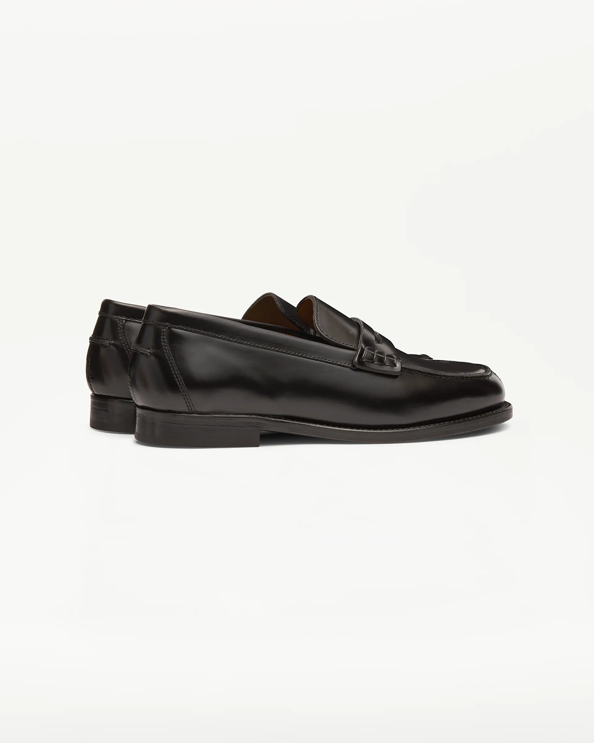 LOTTUSSE | MOCASINES | MUJER | MOCASÍN BANDA CHRIS PIEL NEGRO | NEGRO