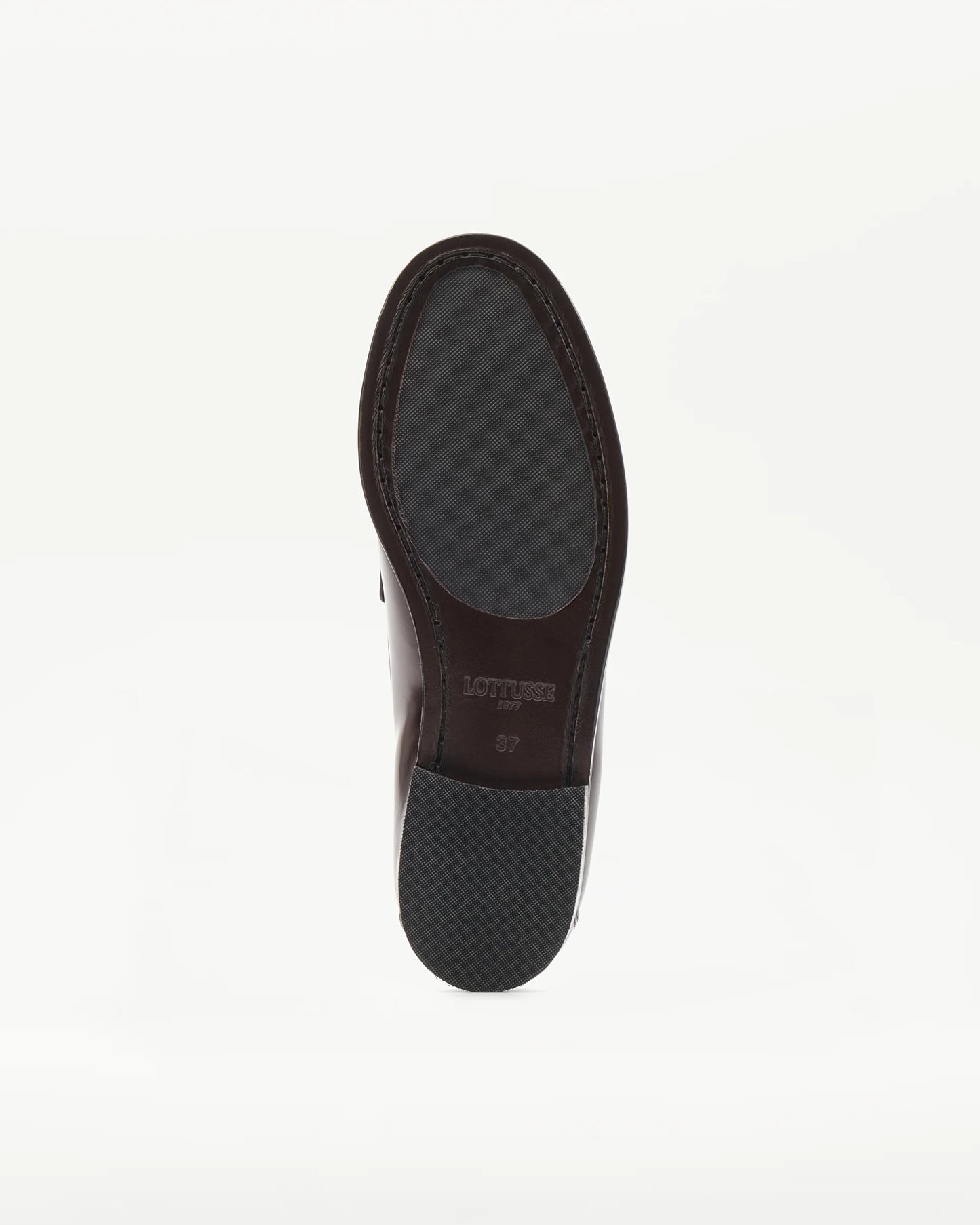 LOTTUSSE | ZAPATOS DE VESTIR | MUJER | MOCASÍN BANDA CHRIS PIEL DE VACUNO BURDEOS | BURDEOS