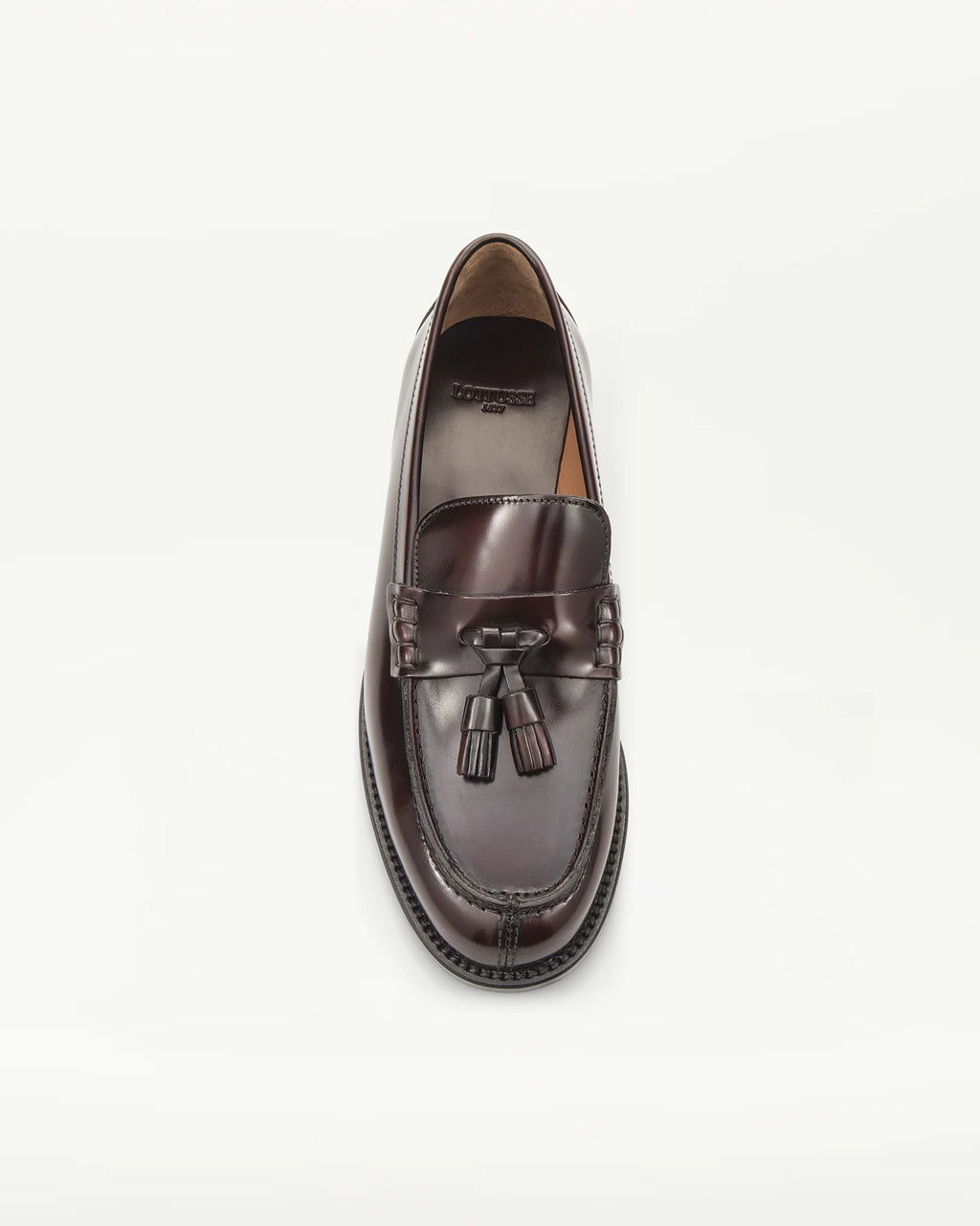 LOTTUSSE Mocasines Pulidos Burdeos: burdeos mocassins per a dona