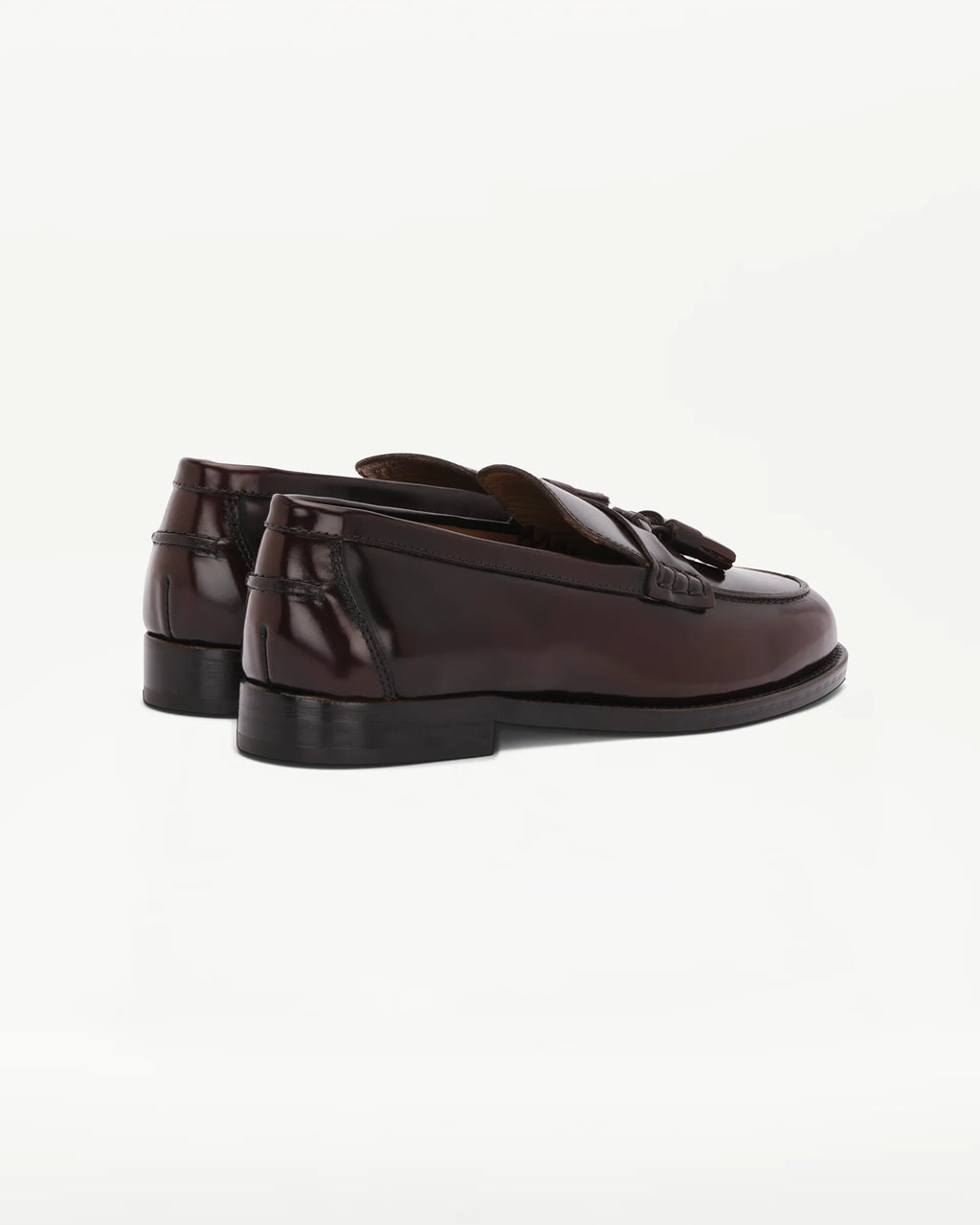 LOTTUSSE Mocasines Pulidos Burdeos: burdeos mocassins per a dona