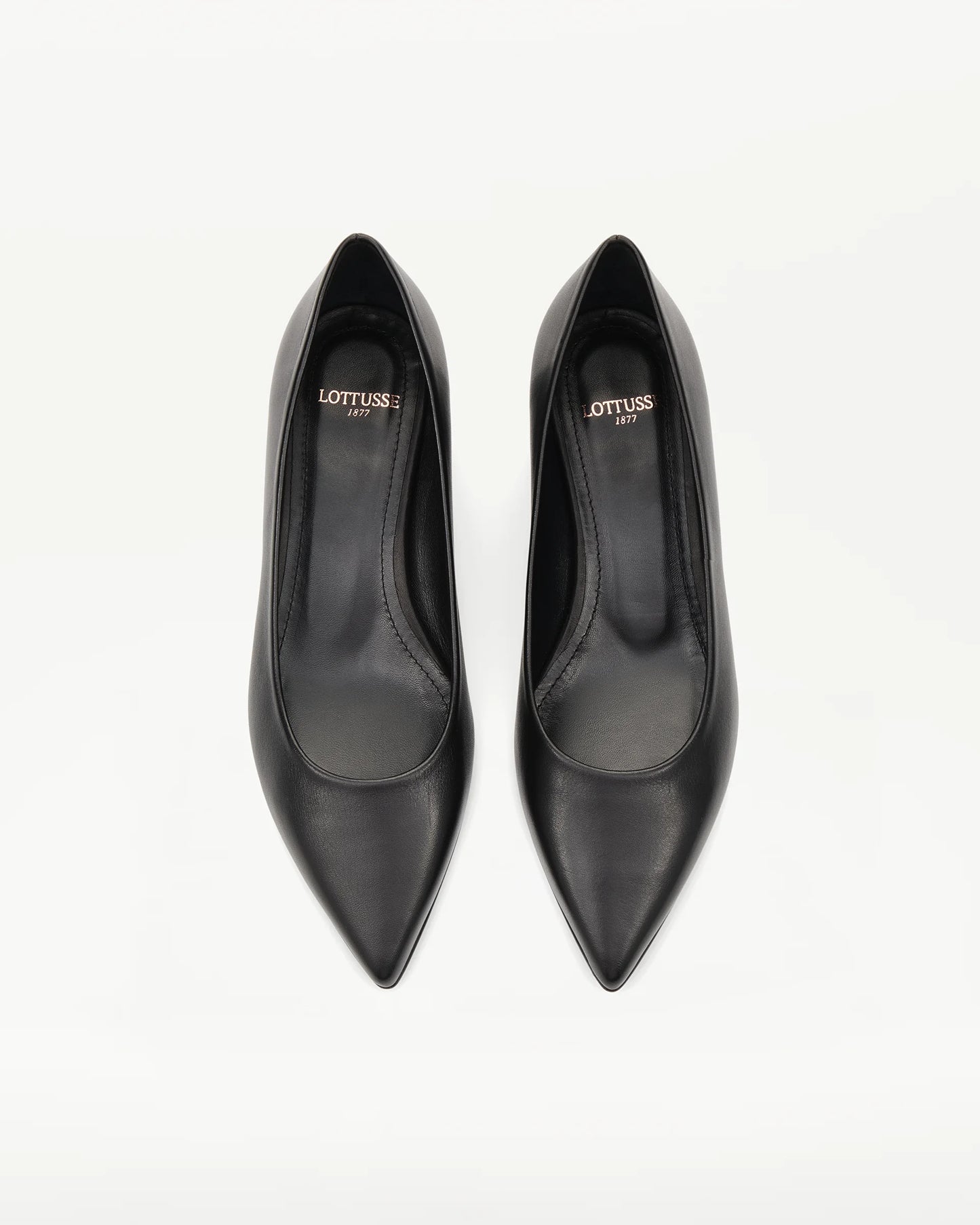 LOTTUSSE | ZAPATOS DE SALON | MUJER | SALONES CARLA PIEL DE VACUNO NEGRO NEGRO | NEGRO