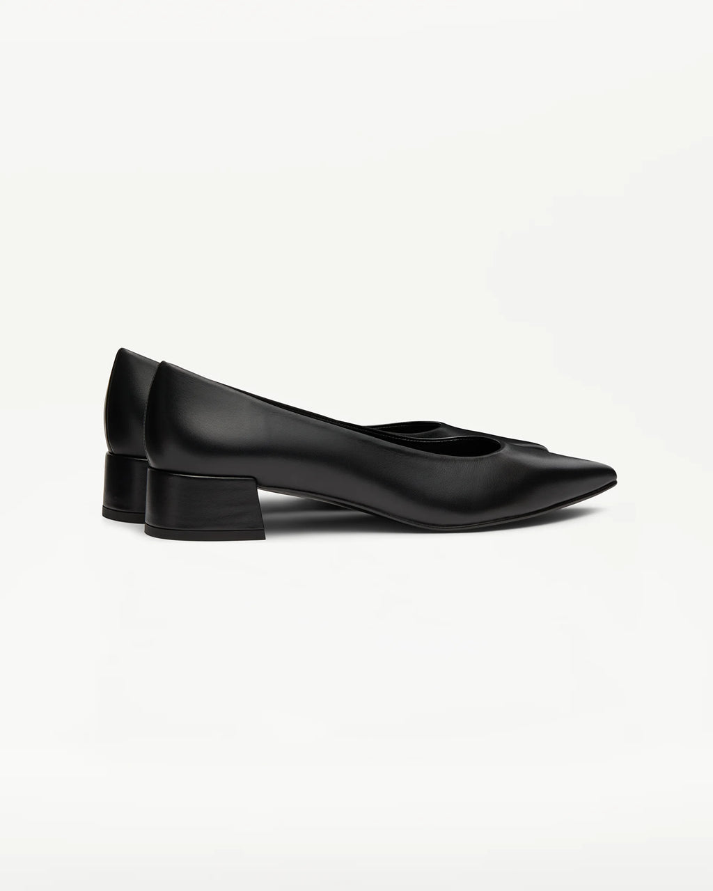 LOTTUSSE Salones Carla PIEL de Vacuno Negro Negro: أسود أحذية للنساء