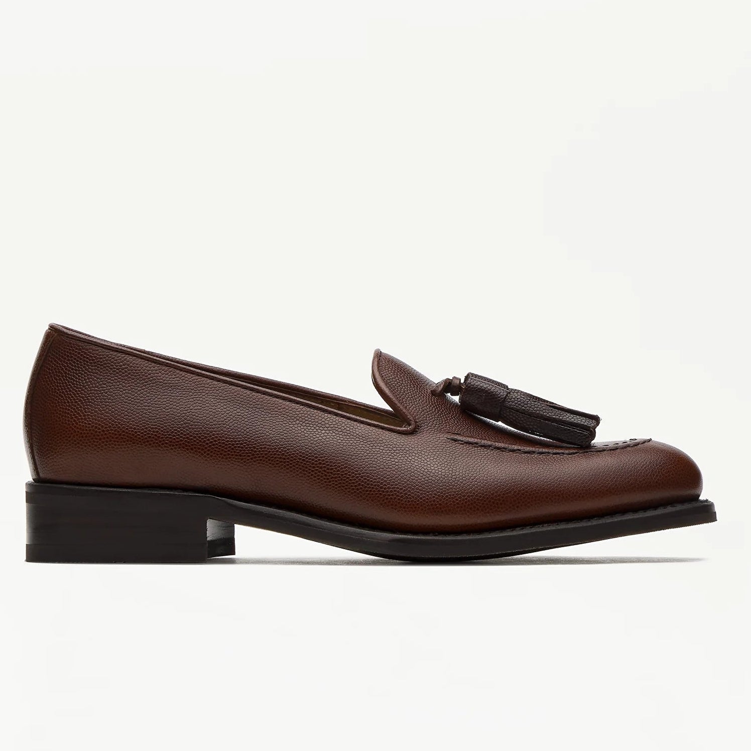 LOTTUSSE | LOAFERS | WOMEN'S | CAMBRIDGE LEATHER TASSEL LOAFERS BROWN | BROWN