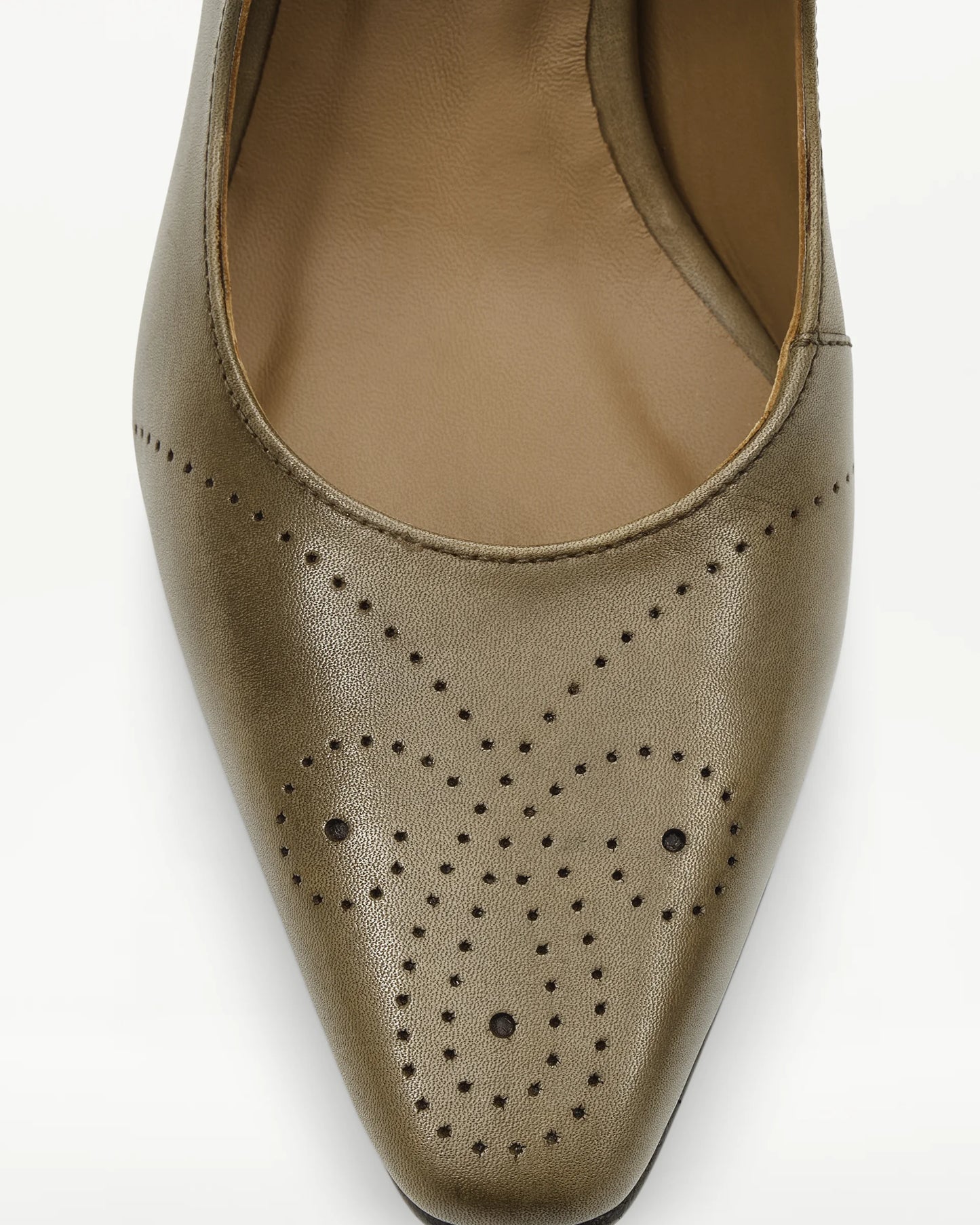 LOTTUSSE | ZAPATOS DE SALON | MUJER | SALONES SMITHSON VERDE OLIVA | VERDE OLIVA