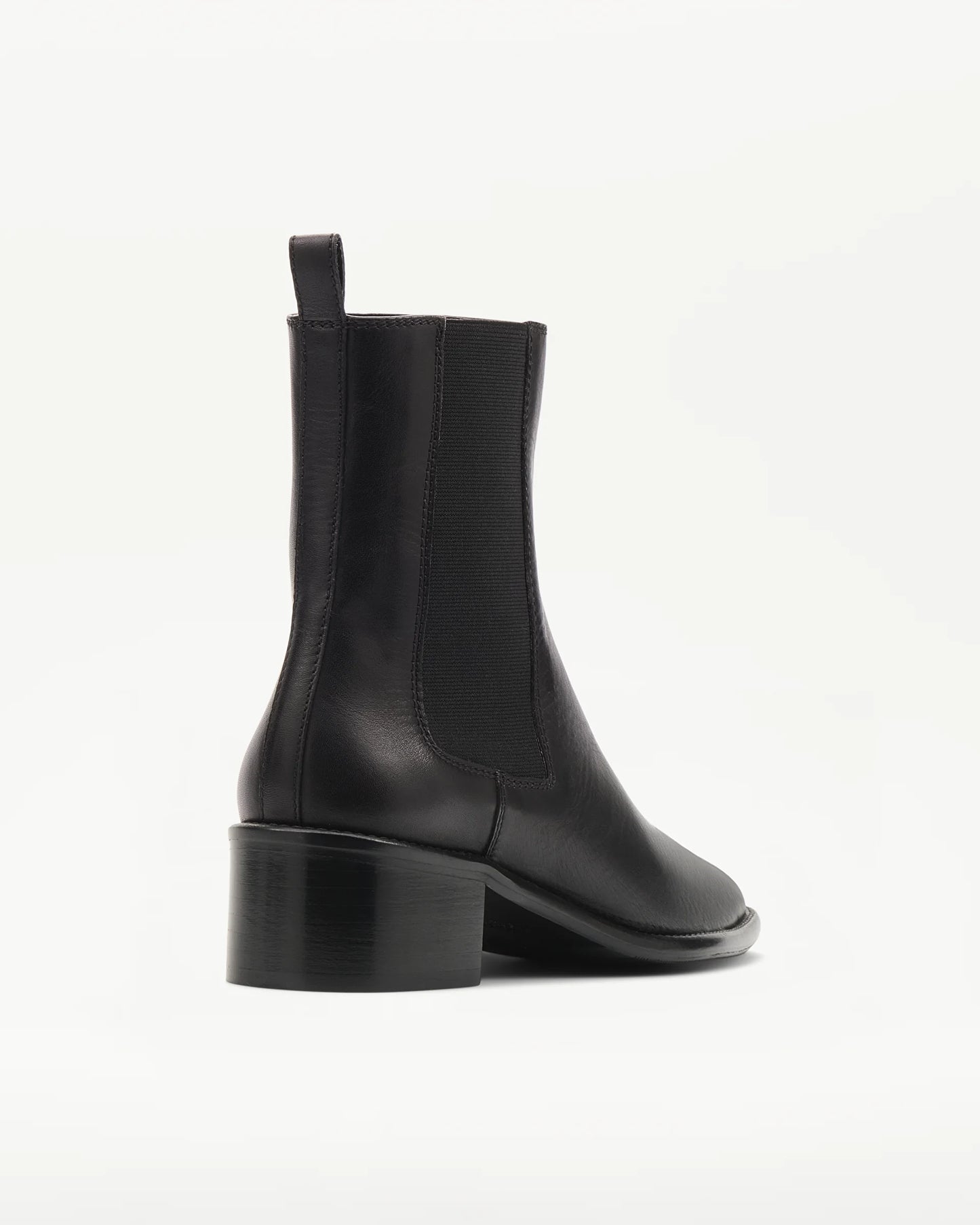 LOTTUSSE | BOTINES | MUJER | BOTINES ELÁSTICOS DEIA PIEL NEGRO | NEGRO