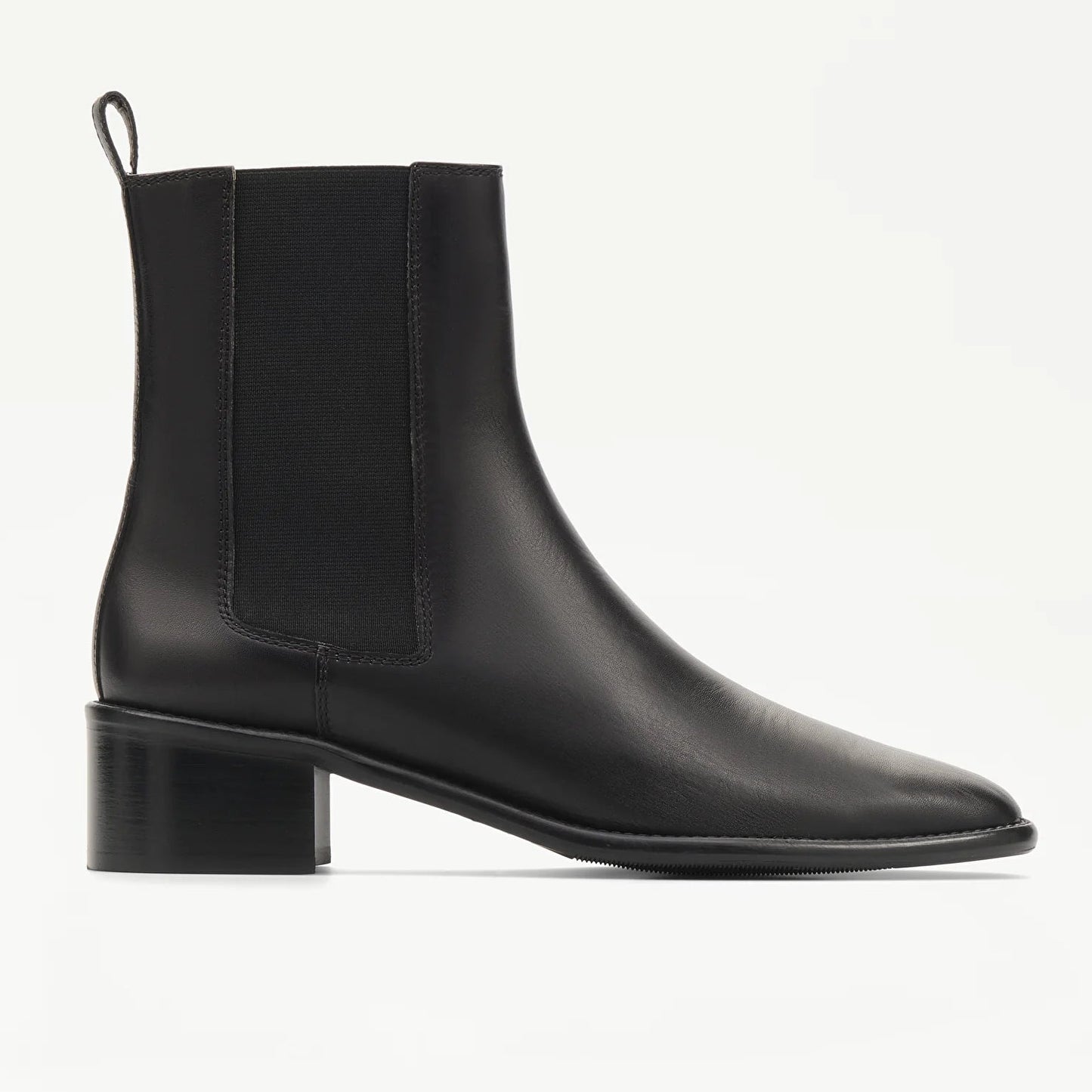 LOTTUSSE | BOTINES | MUJER | BOTINES ELÁSTICOS DEIA PIEL NEGRO | NEGRO