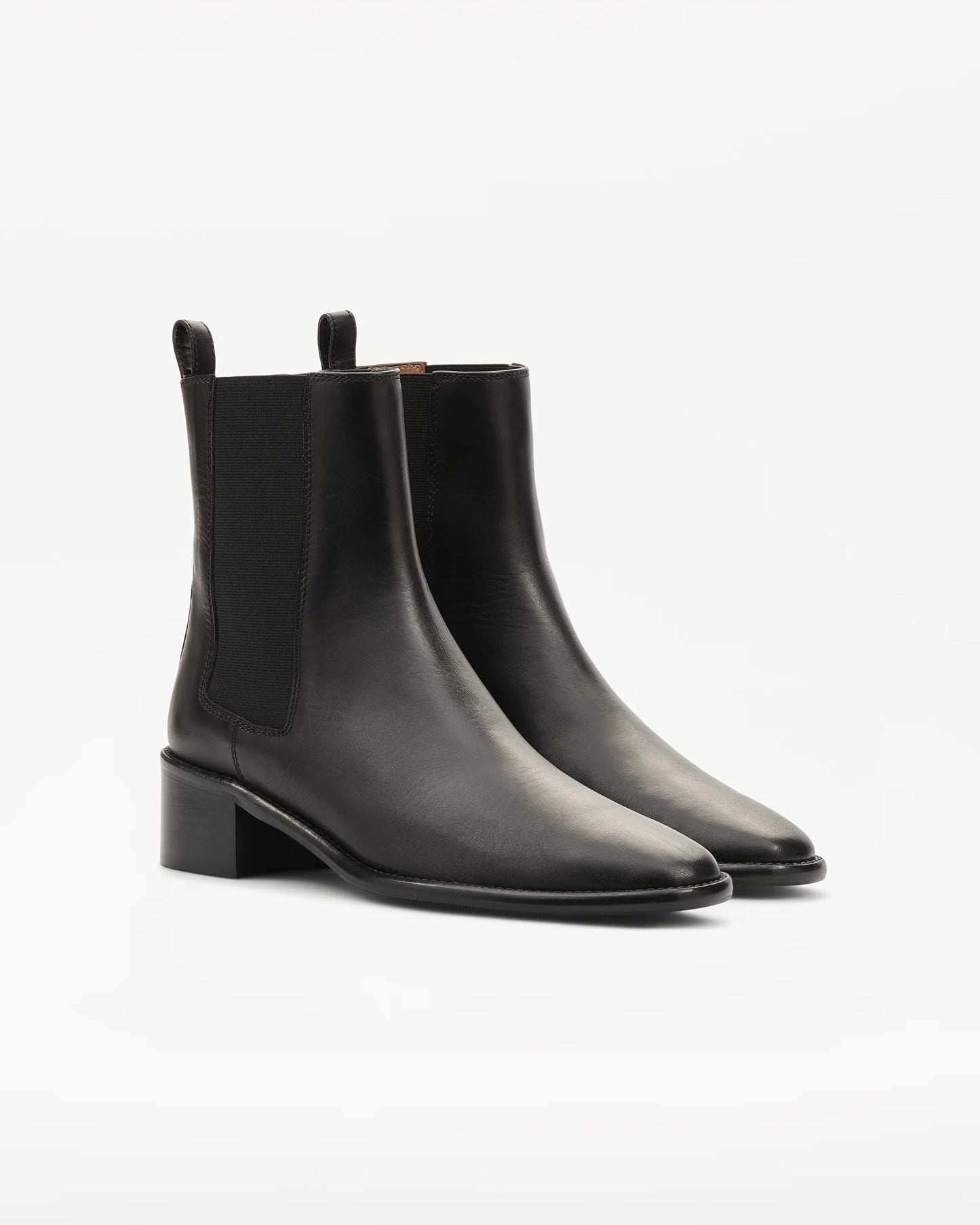 LOTTUSSE | BOTINES | MUJER | BOTINES ELÁSTICOS DEIA PIEL NEGRO | NEGRO