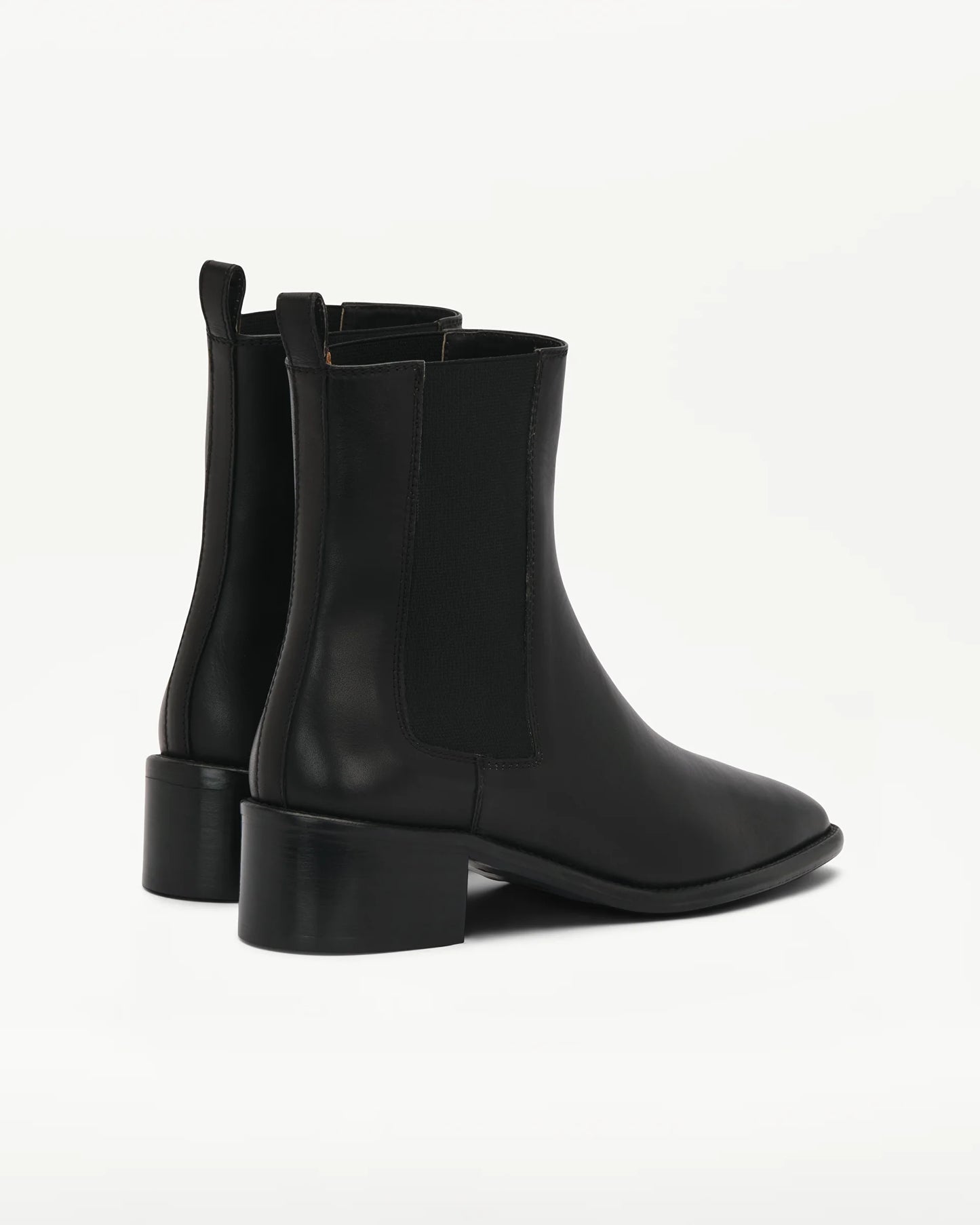 LOTTUSSE | BOTINES | MUJER | BOTINES ELÁSTICOS DEIA PIEL NEGRO | NEGRO